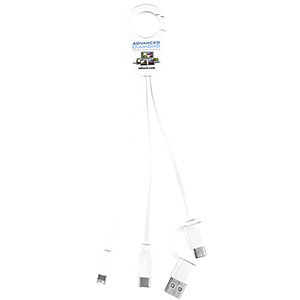 "WEBER" 5-in-1 Cell Phone Charging Cable with Carabiner Clip 1