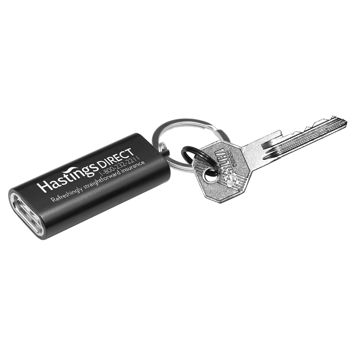 "Titania" 3 LED Ultra Thin Aluminum Keychain Keylight 1