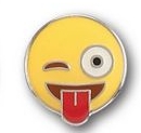 Emoji Wink Pins 1 Emoji Wink Pins 1