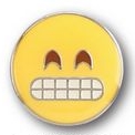 Emoji Grin Pins 1 Emoji Grin Pins 1