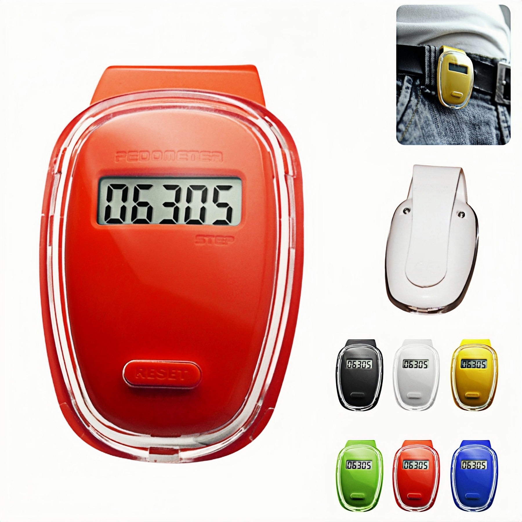 Waist Clip Pedometer 1