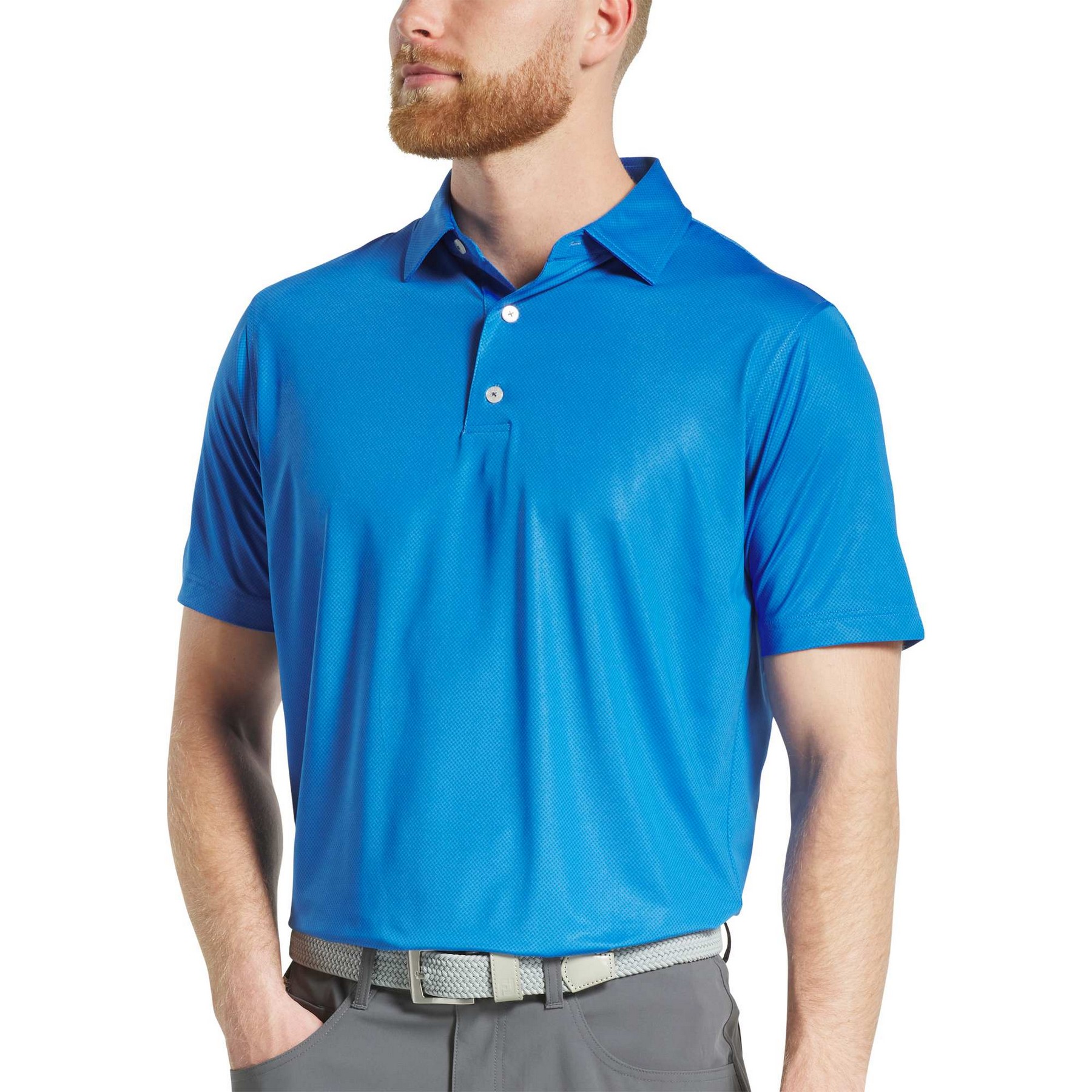 FootJoy Men's Tonal Dot Print Polo 2