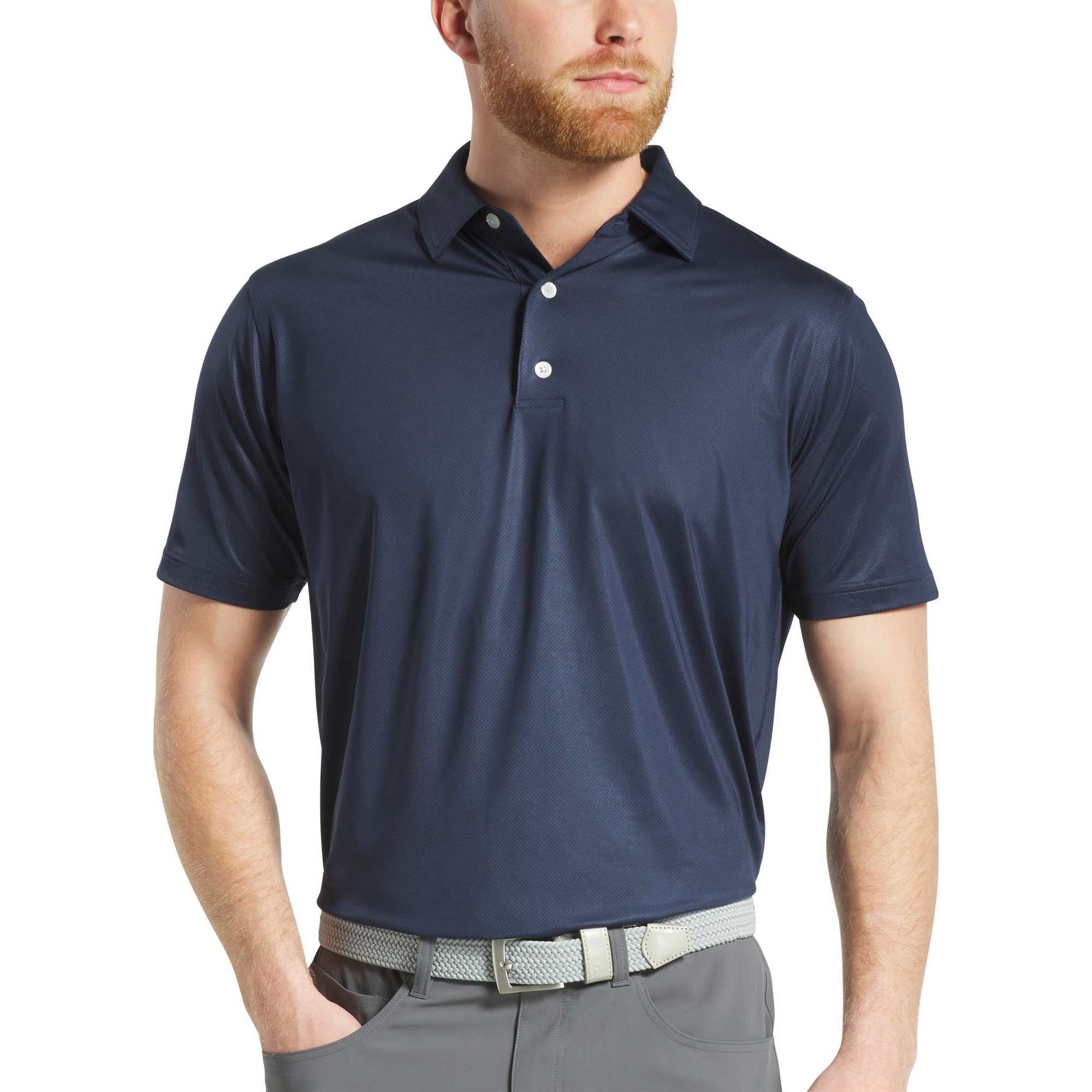 FootJoy Men's Tonal Dot Print Polo 2