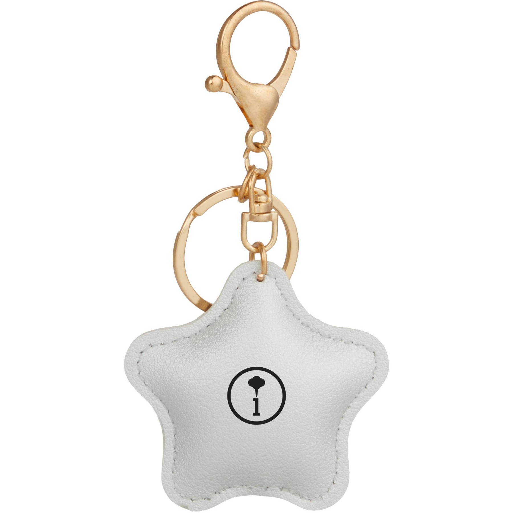 Star Leather Keychain 1