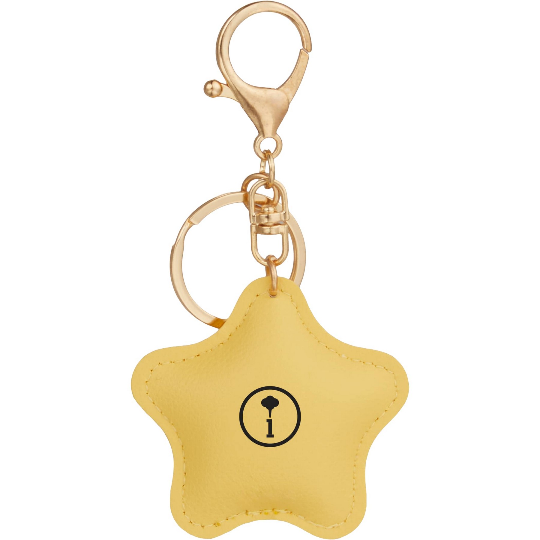 Star Leather Keychain 1