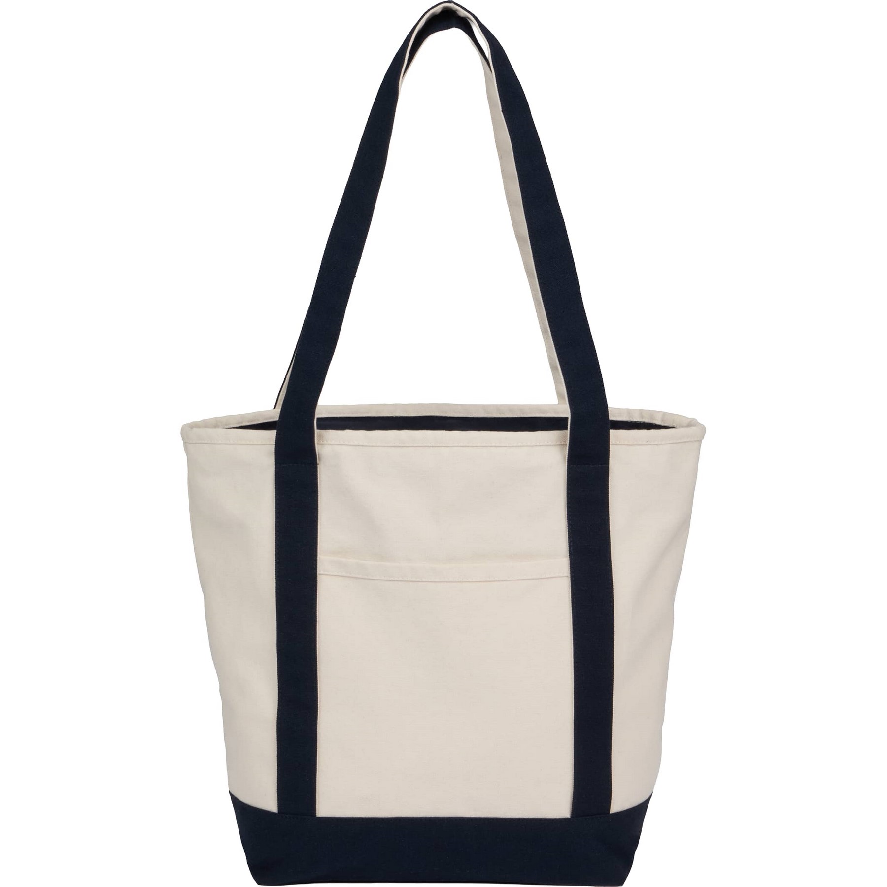 Recycled 12oz Zip Top Canvas Tote 1