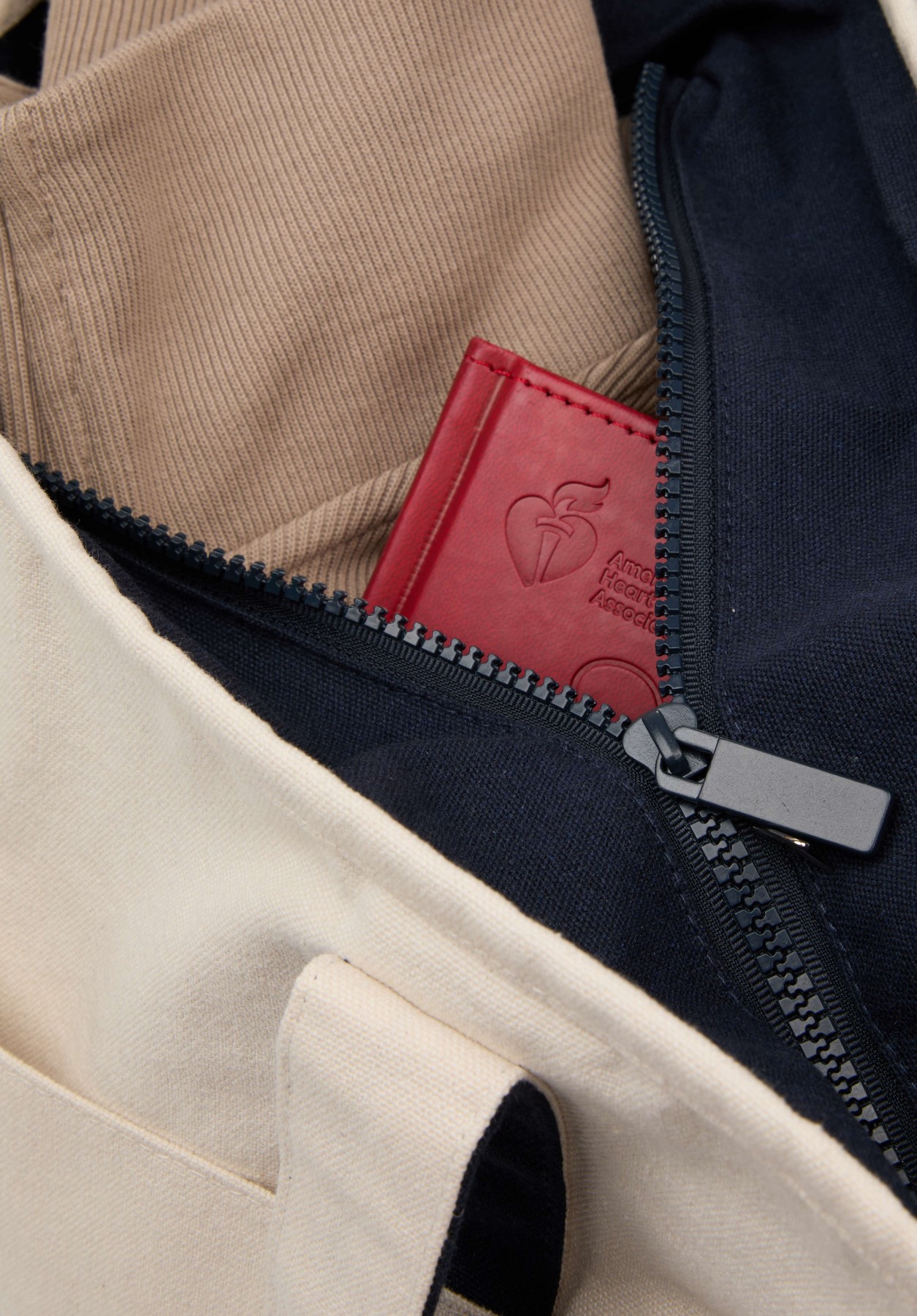 Recycled 12oz Zip Top Canvas Tote 1