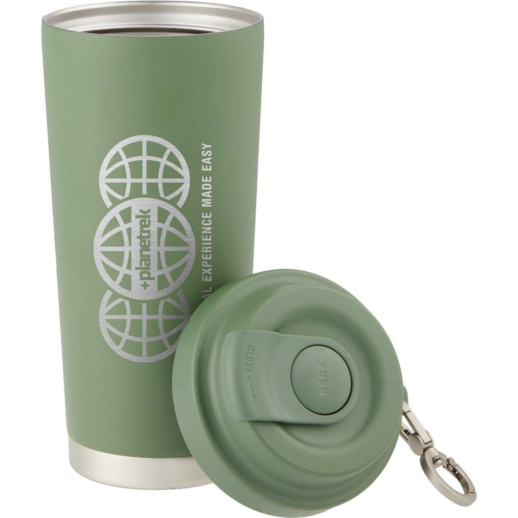 Haley Vacuum Tumbler One Touch Opening Lid 16oz 1