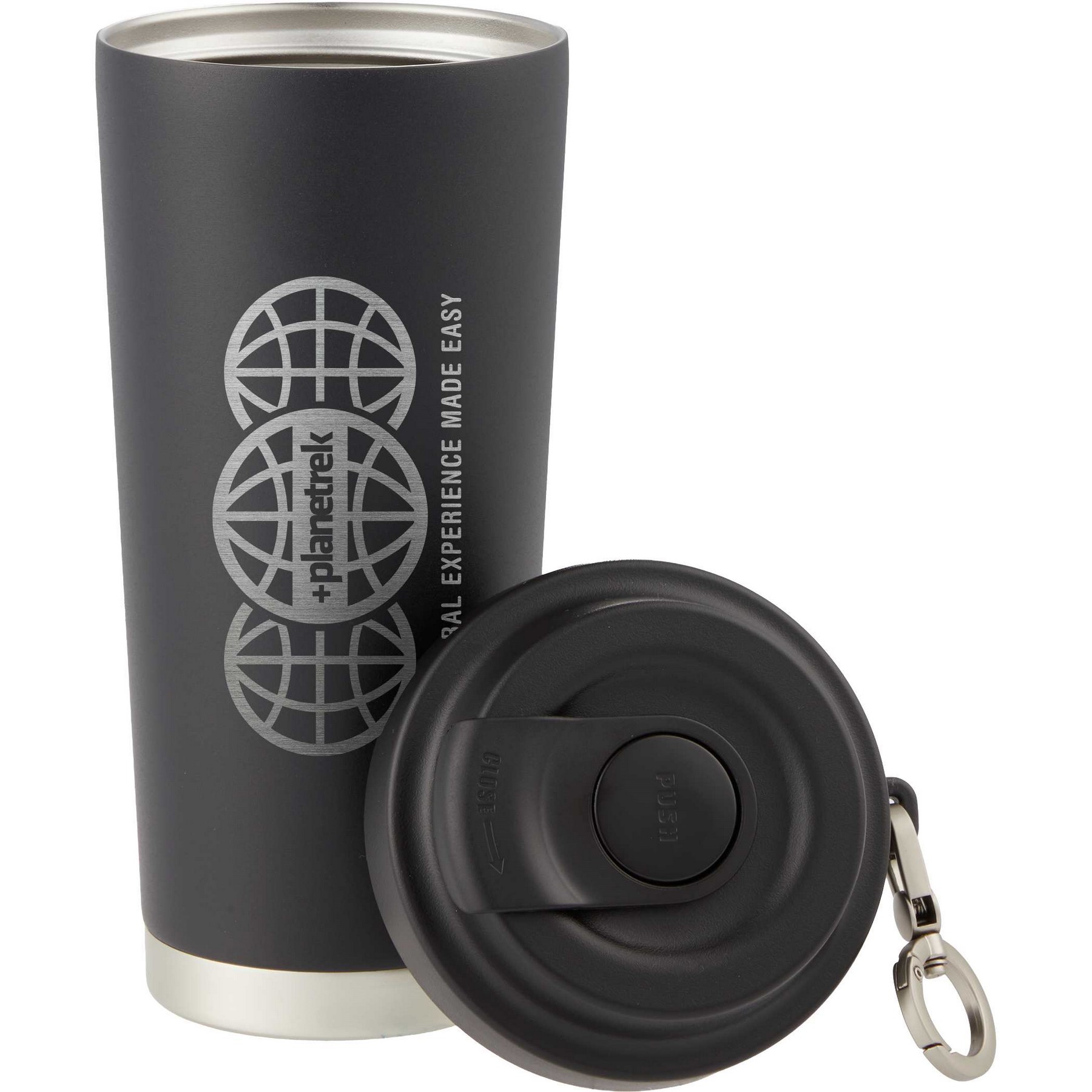 Haley Vacuum Tumbler One Touch Opening Lid 16oz 1