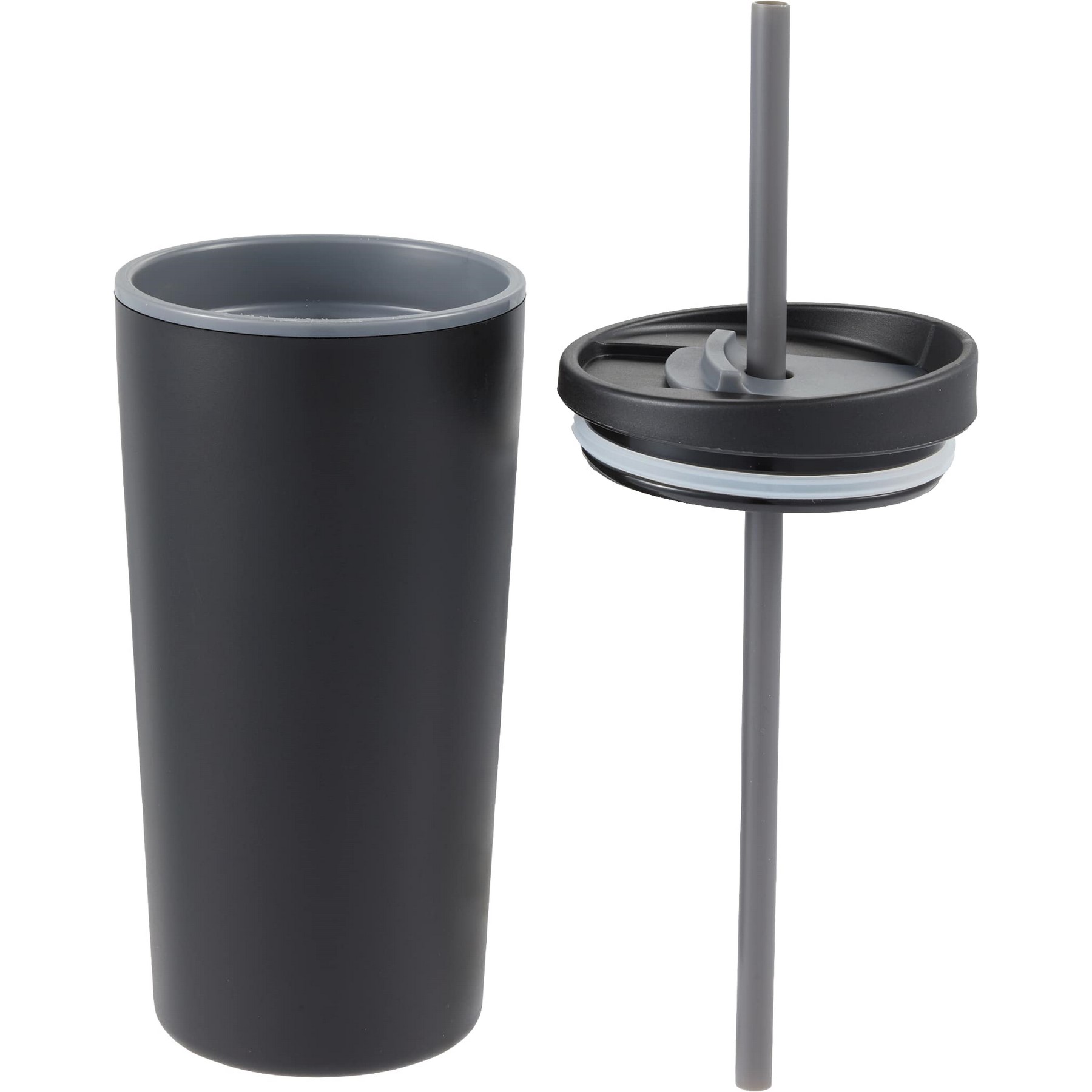 Santino Recycled Tumbler w/ Dual Function Lid 16oz 1