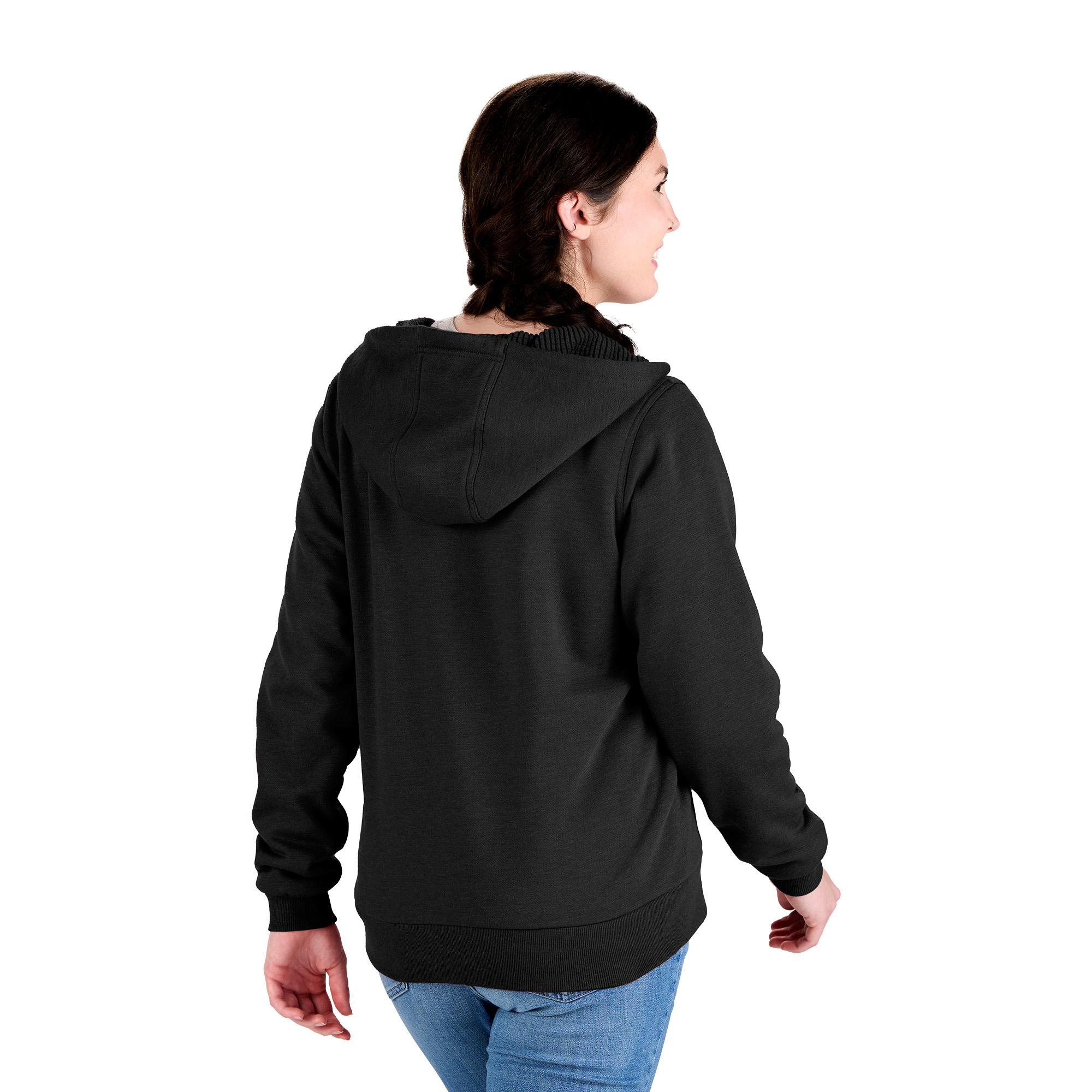 Berne Heritage Grid Fleece-Lined Zip Sweatshirt - Women's 2