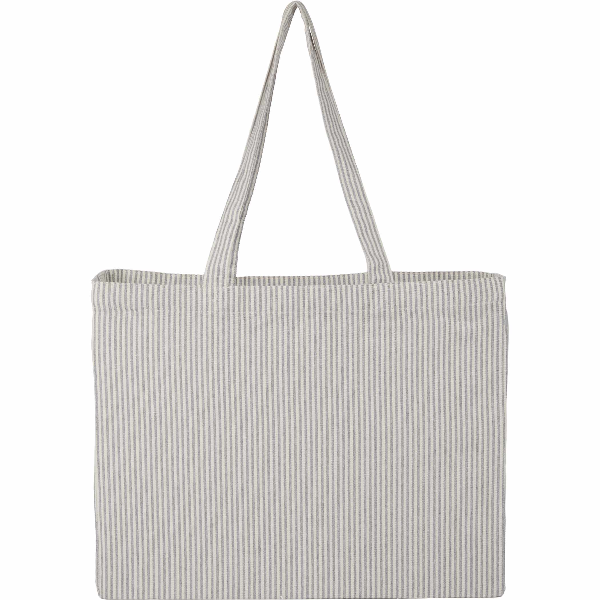 Striped Pacific Recycled Cotton Shopper Tote 1