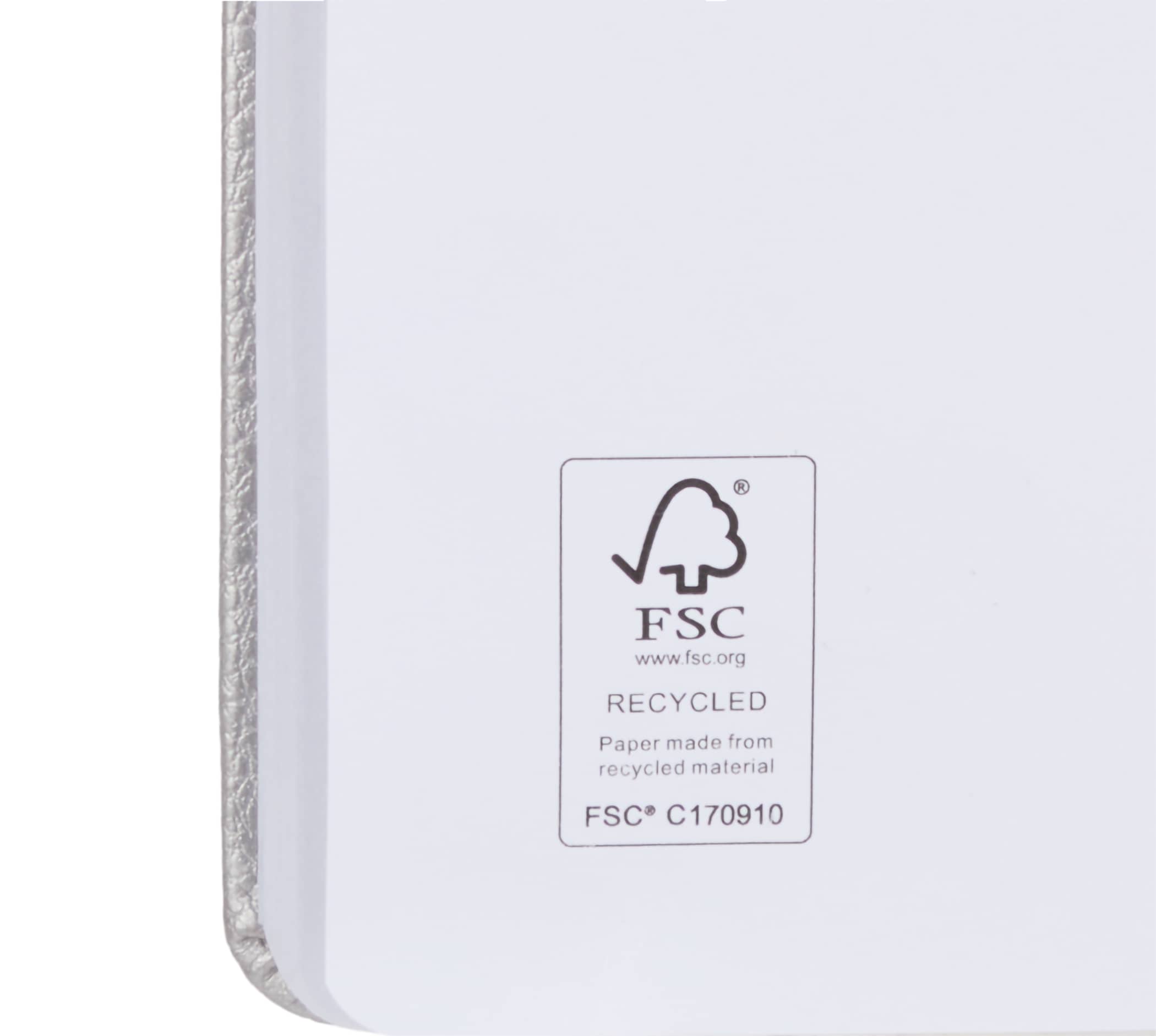 5" x 7" FSC® Recycled Pebble Hard Bound Journal 1
