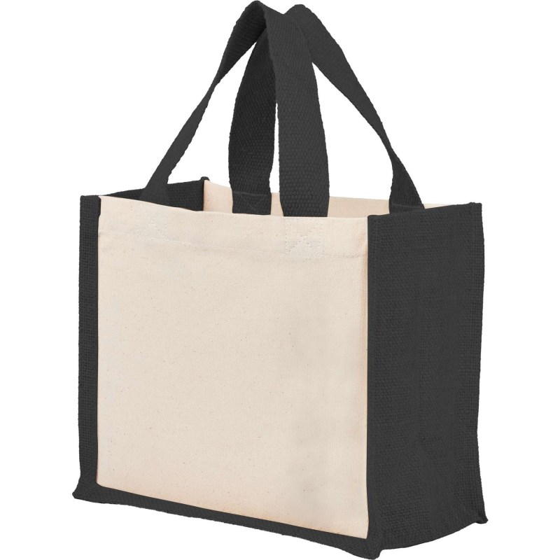 Sol Recycled Cotton & Jute Gift Tote 2 Sol Recycled Cotton & Jute Gift Tote 2