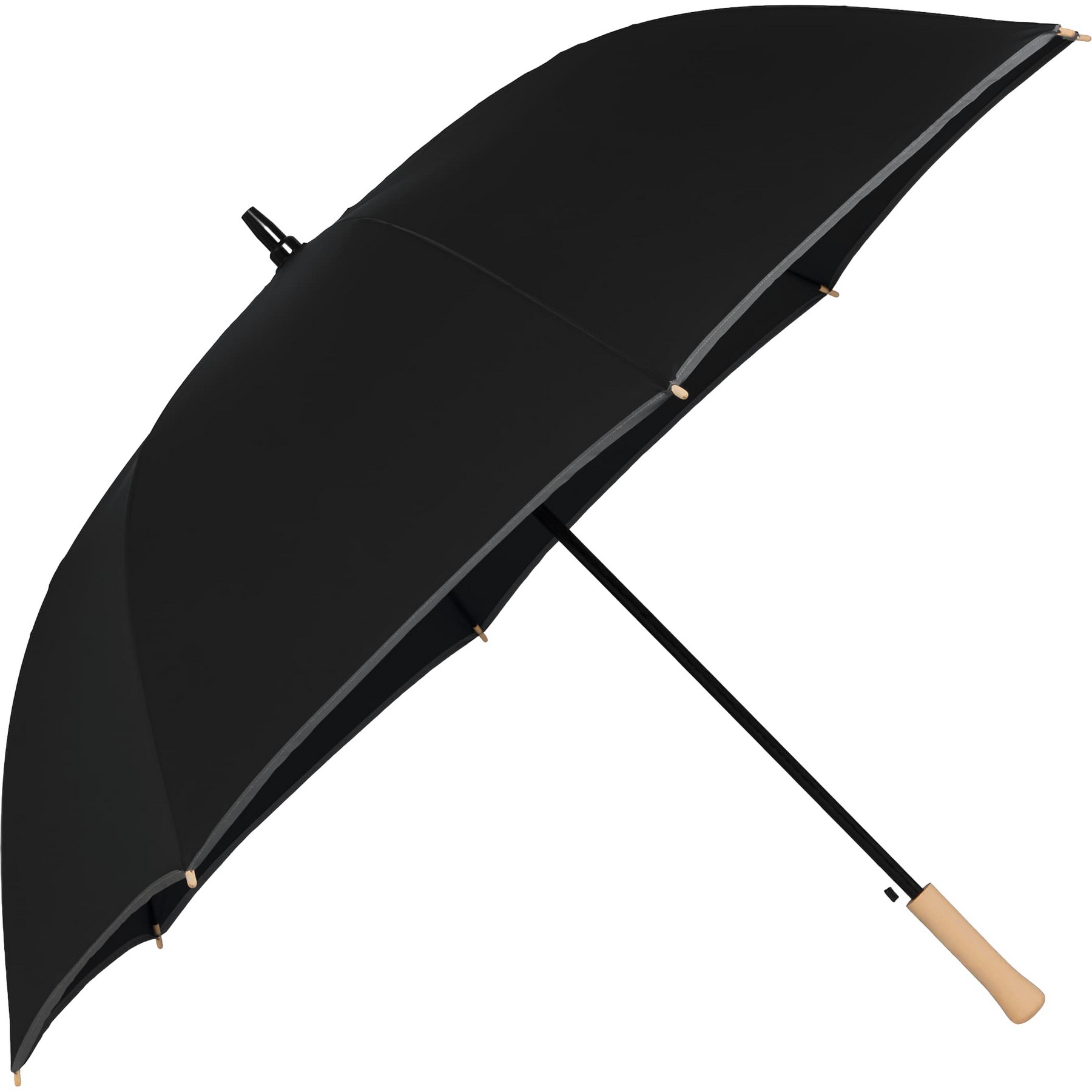 60" Auto Open Umbrella w/ Reflective Trim 1