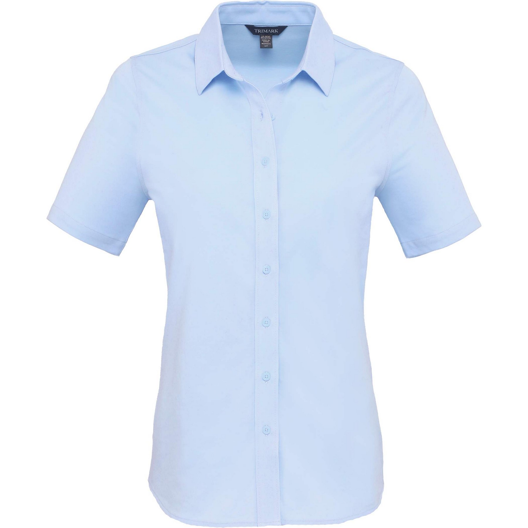 TATRA Eco Short Knit Button Up Sleeve Shirt - Women's 2