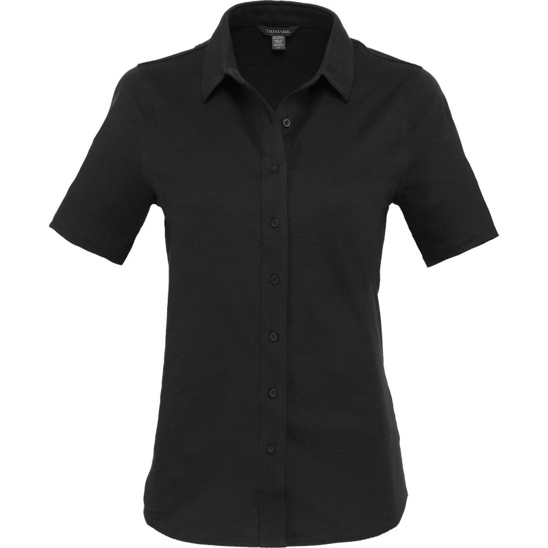 TATRA Eco Short Knit Button Up Sleeve Shirt - Women%27s 2 TATRA Eco Short Knit Button Up Sleeve Shirt - Women%27s 2