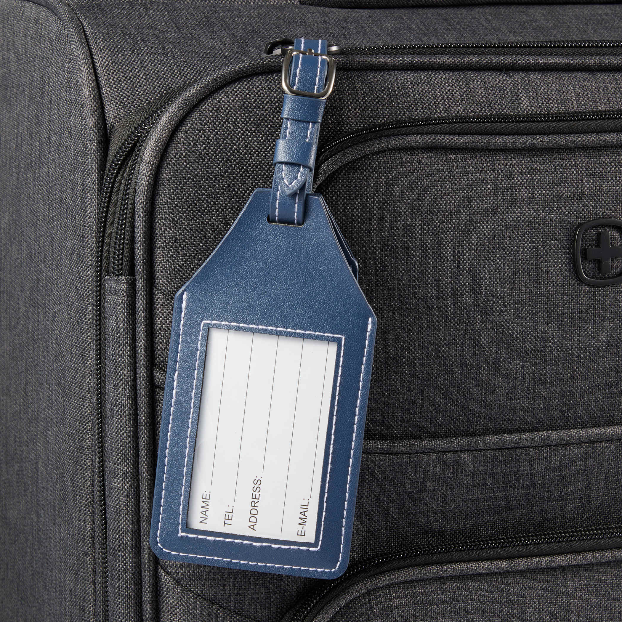 Wander & Roam Luggage Tag w/ Air Tag Holder 1