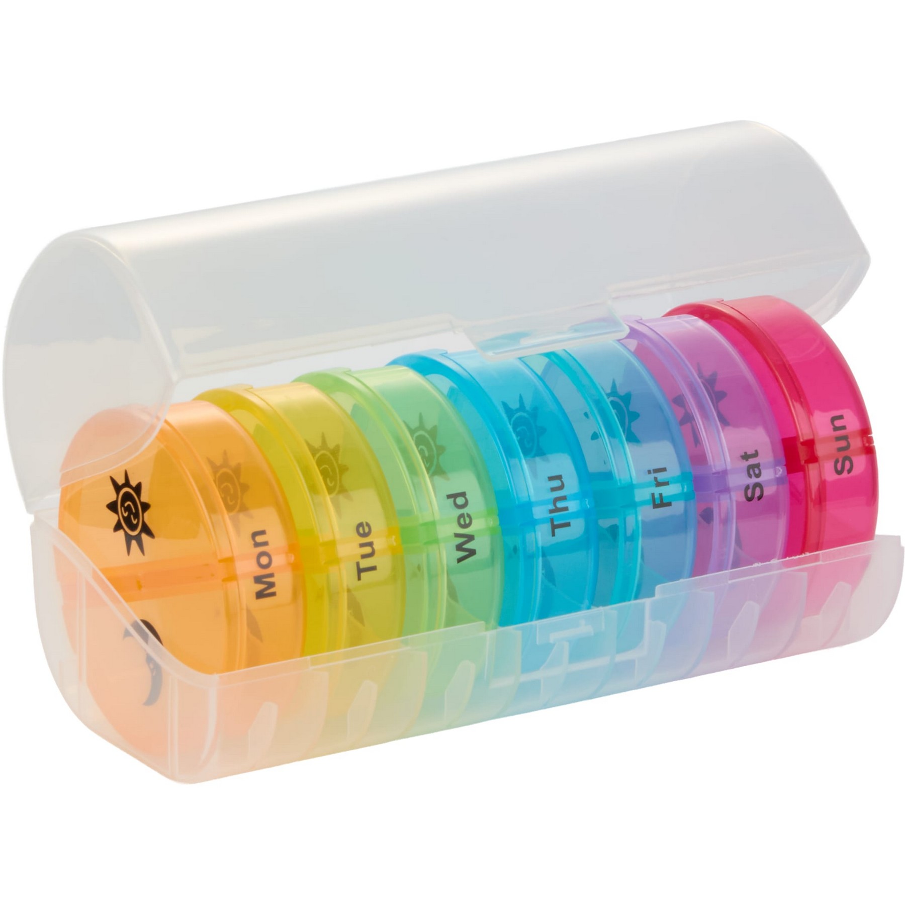 7 Day Recycled Travel Pill Organizer 1