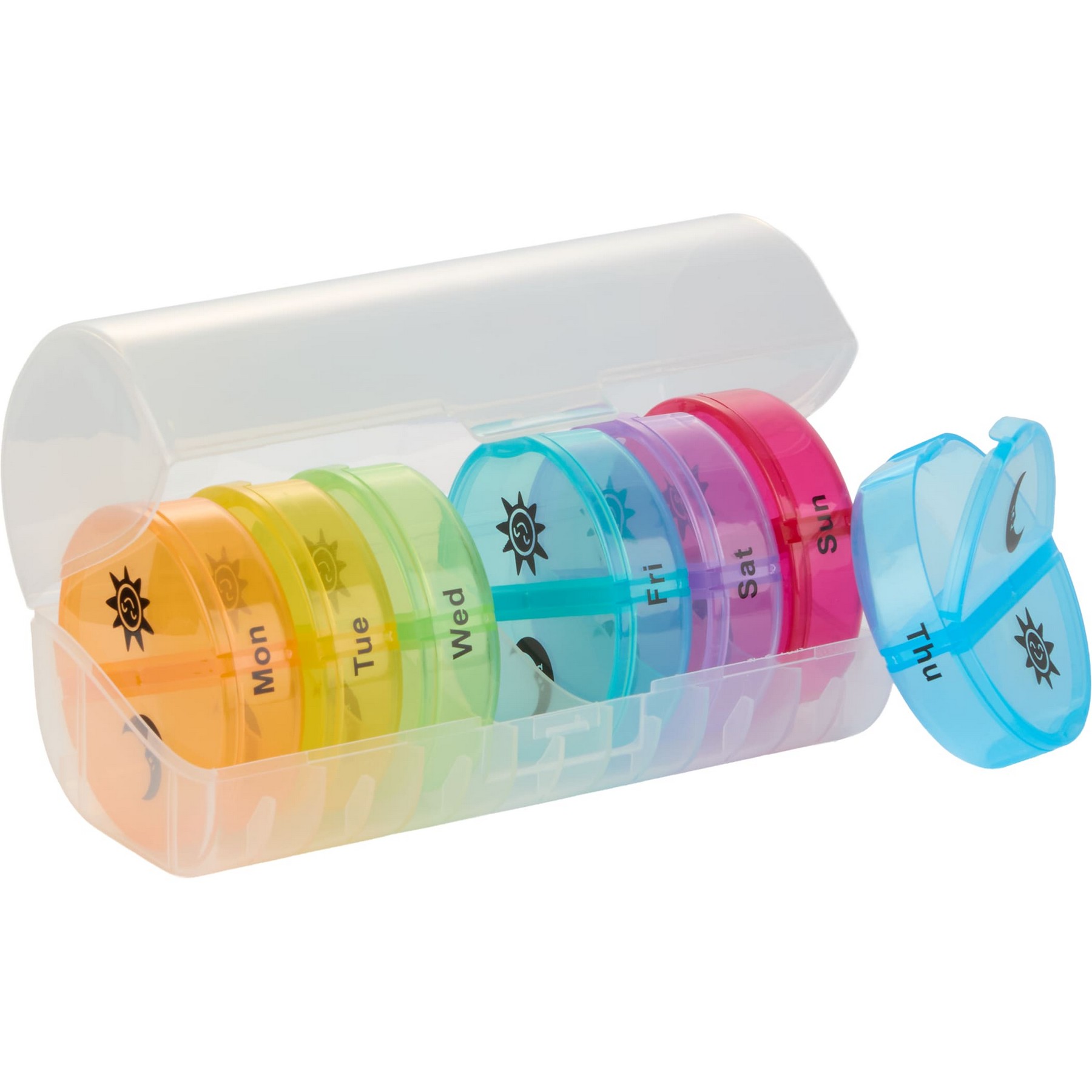 7 Day Recycled Travel Pill Organizer 1