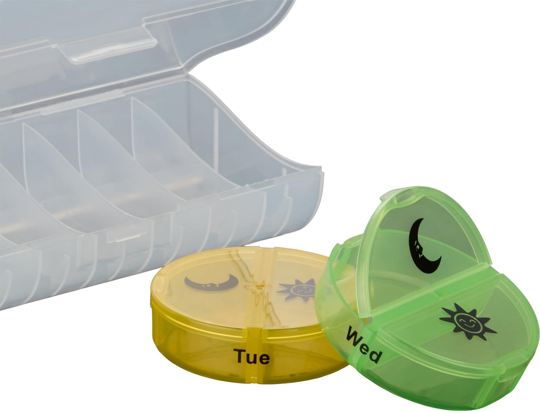 7 Day Recycled Travel Pill Organizer 1