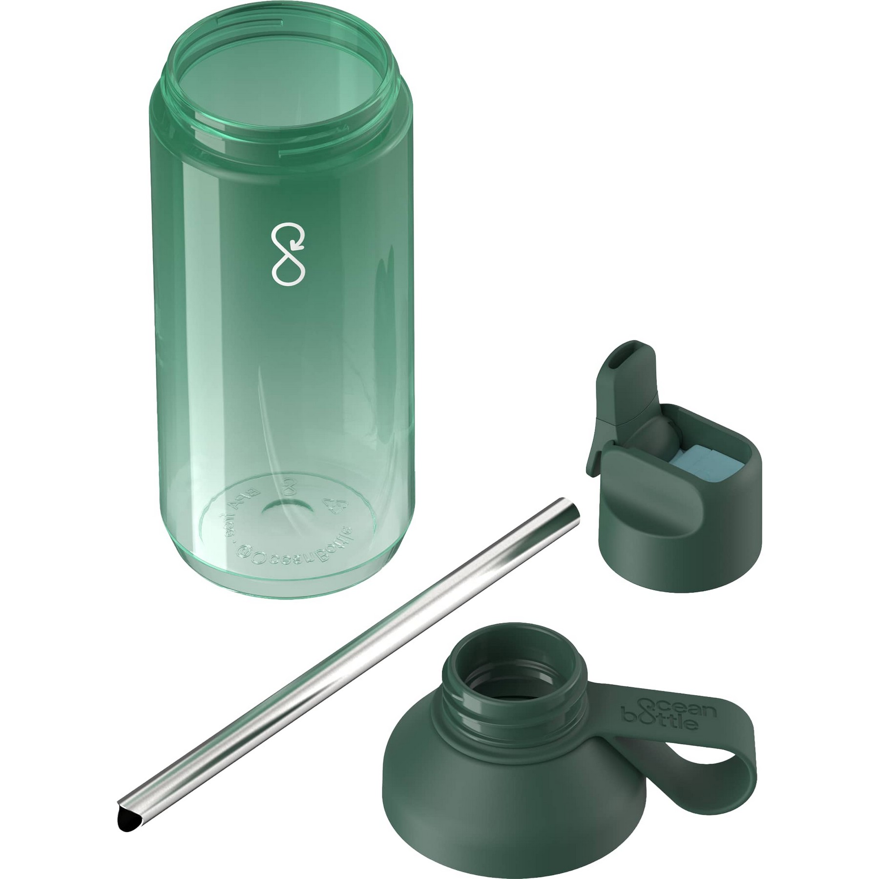 Ocean Bottle Clear Go Bottle 24oz 1