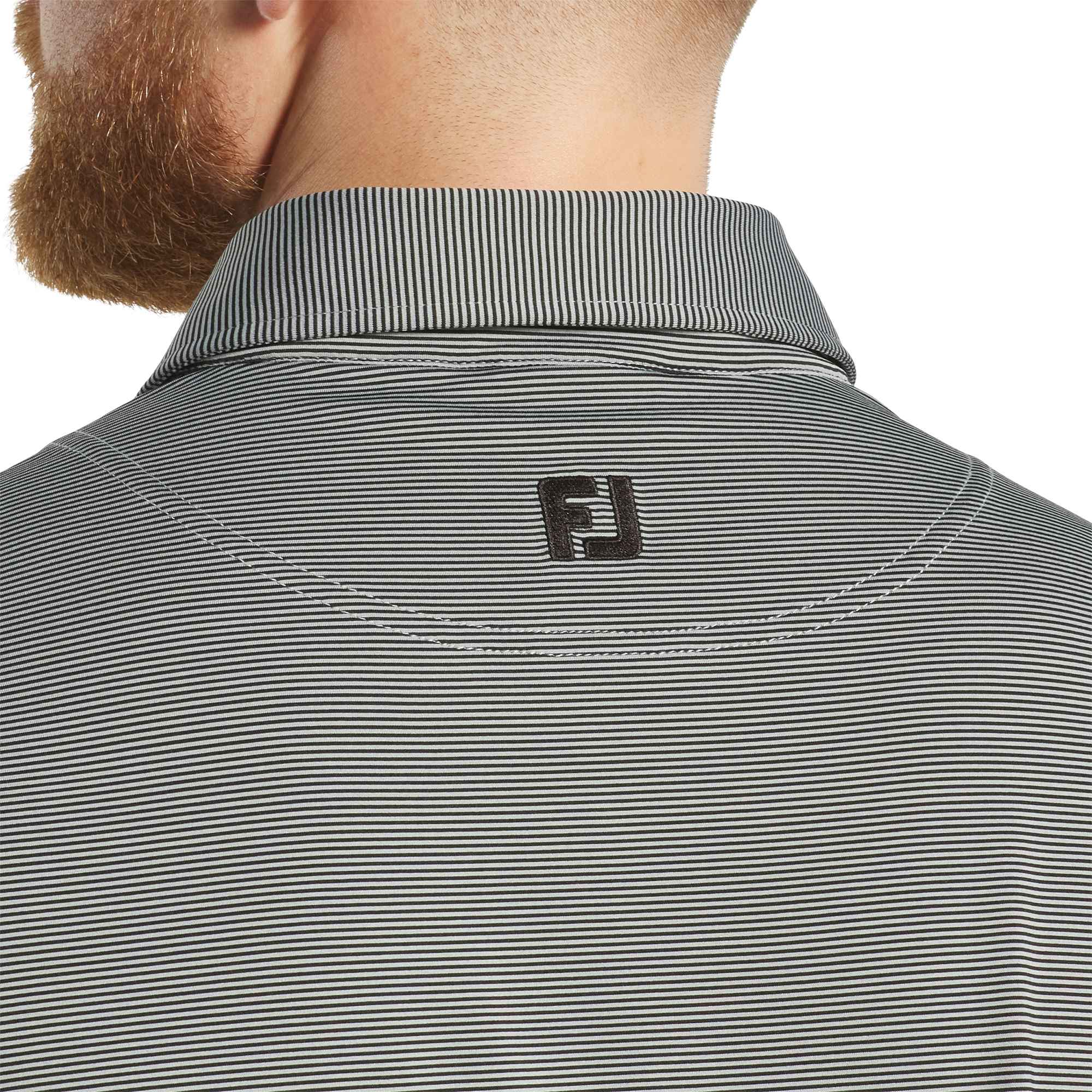 FootJoy Men's MicroFeeder Stripe Polo 2