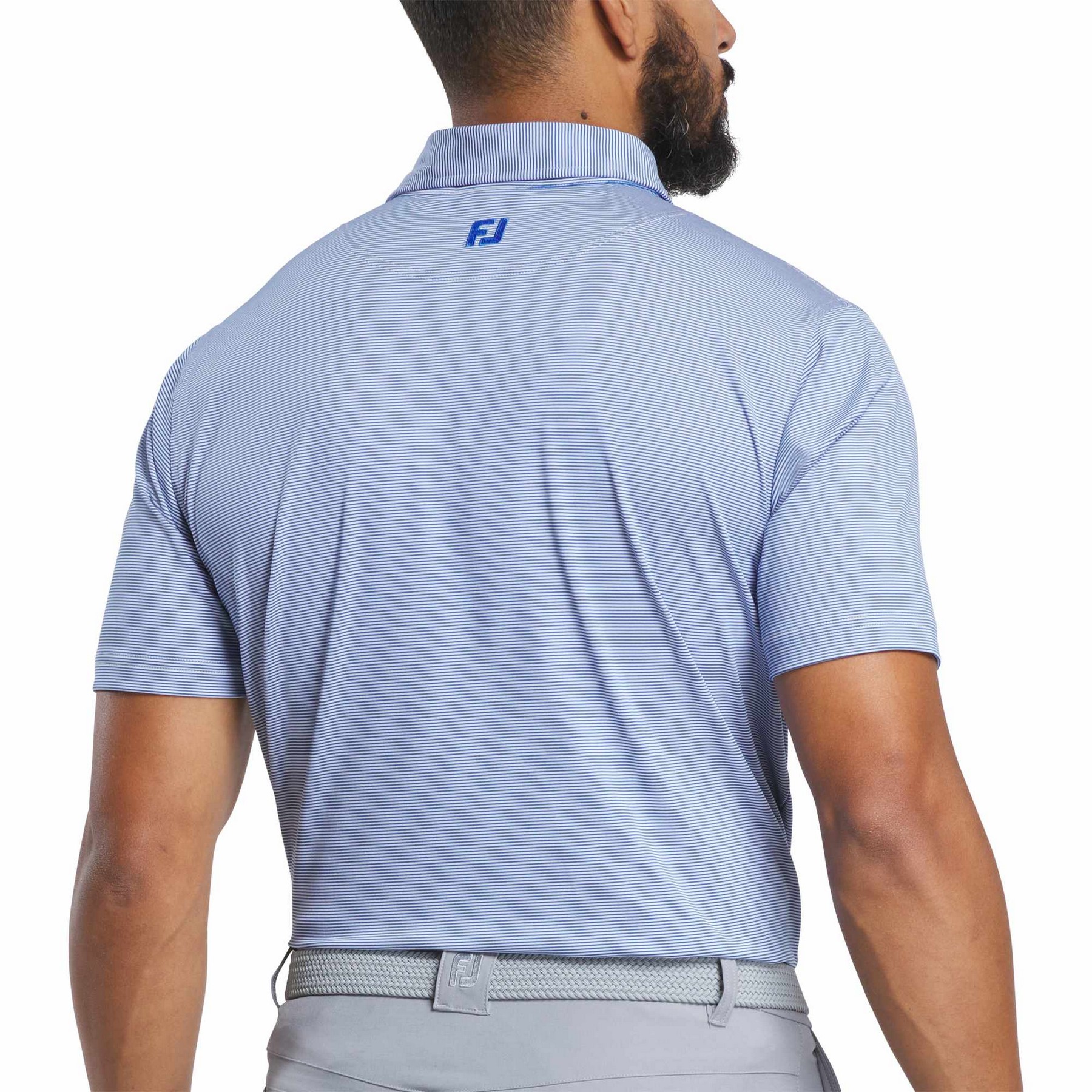 FootJoy Men's MicroFeeder Stripe Polo 2