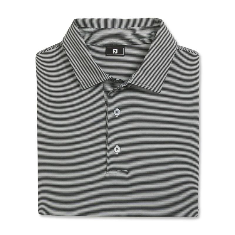 FootJoy Men%27s MicroFeeder Stripe Polo 2 FootJoy Men%27s MicroFeeder Stripe Polo 2