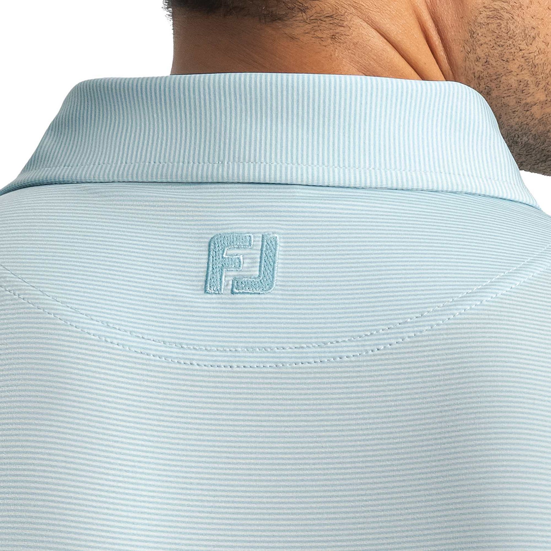 FootJoy Men's MicroFeeder Stripe Polo 2