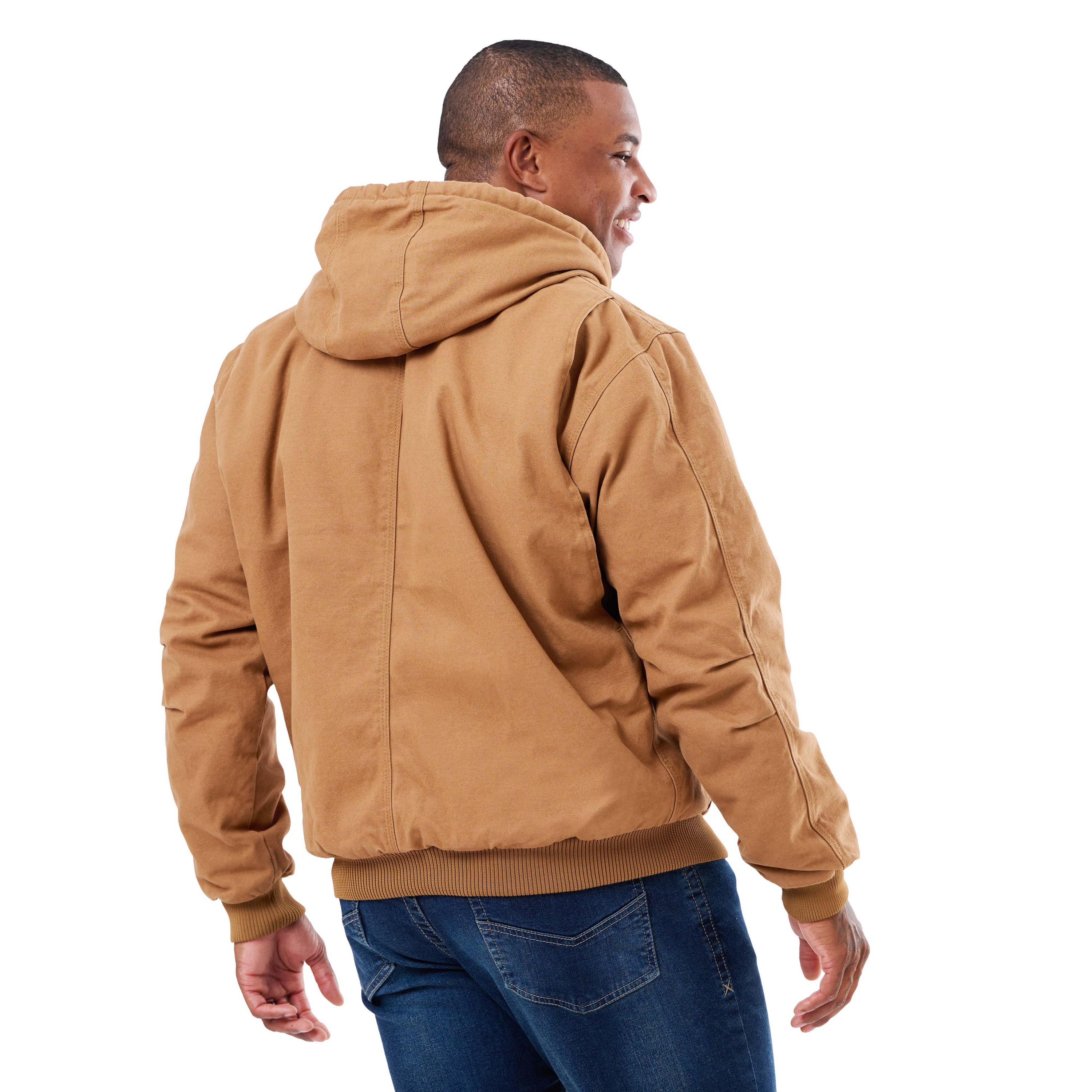 Berne Heartland Washed Duck Hooded Work Jacket 2