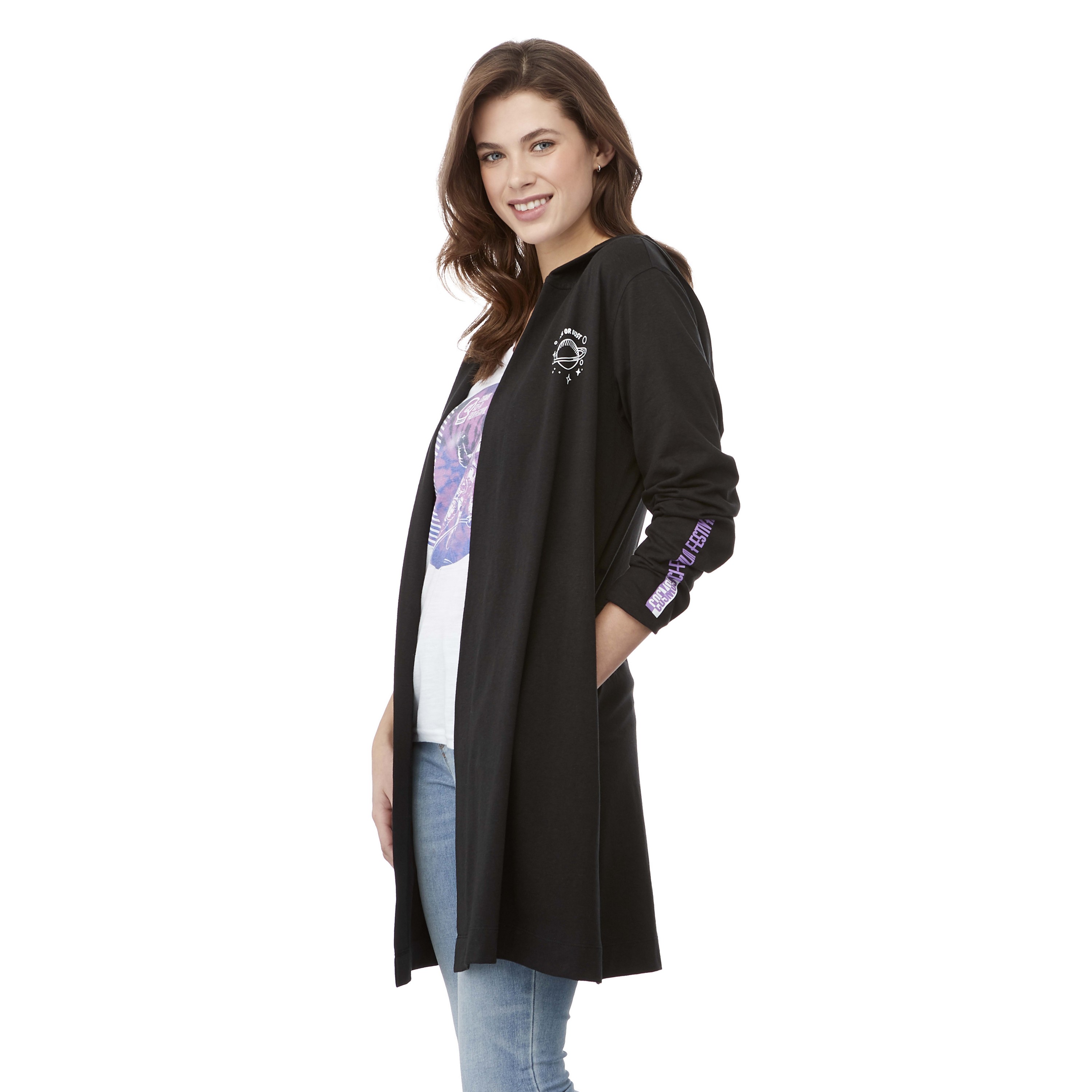 Womens ASHLAND Knit Hooded Cardi 1