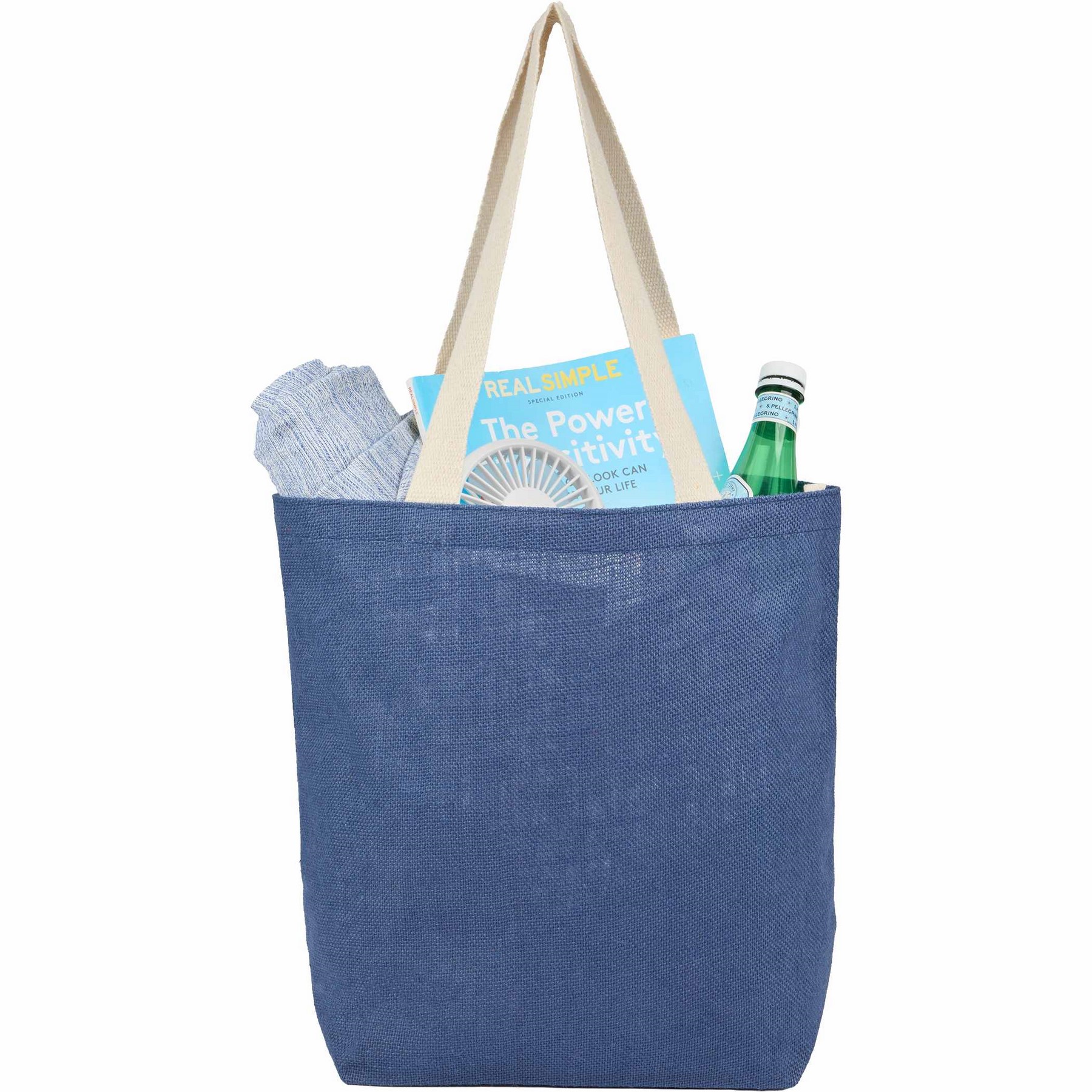 Sol Jute Classic Shopper Tote 1