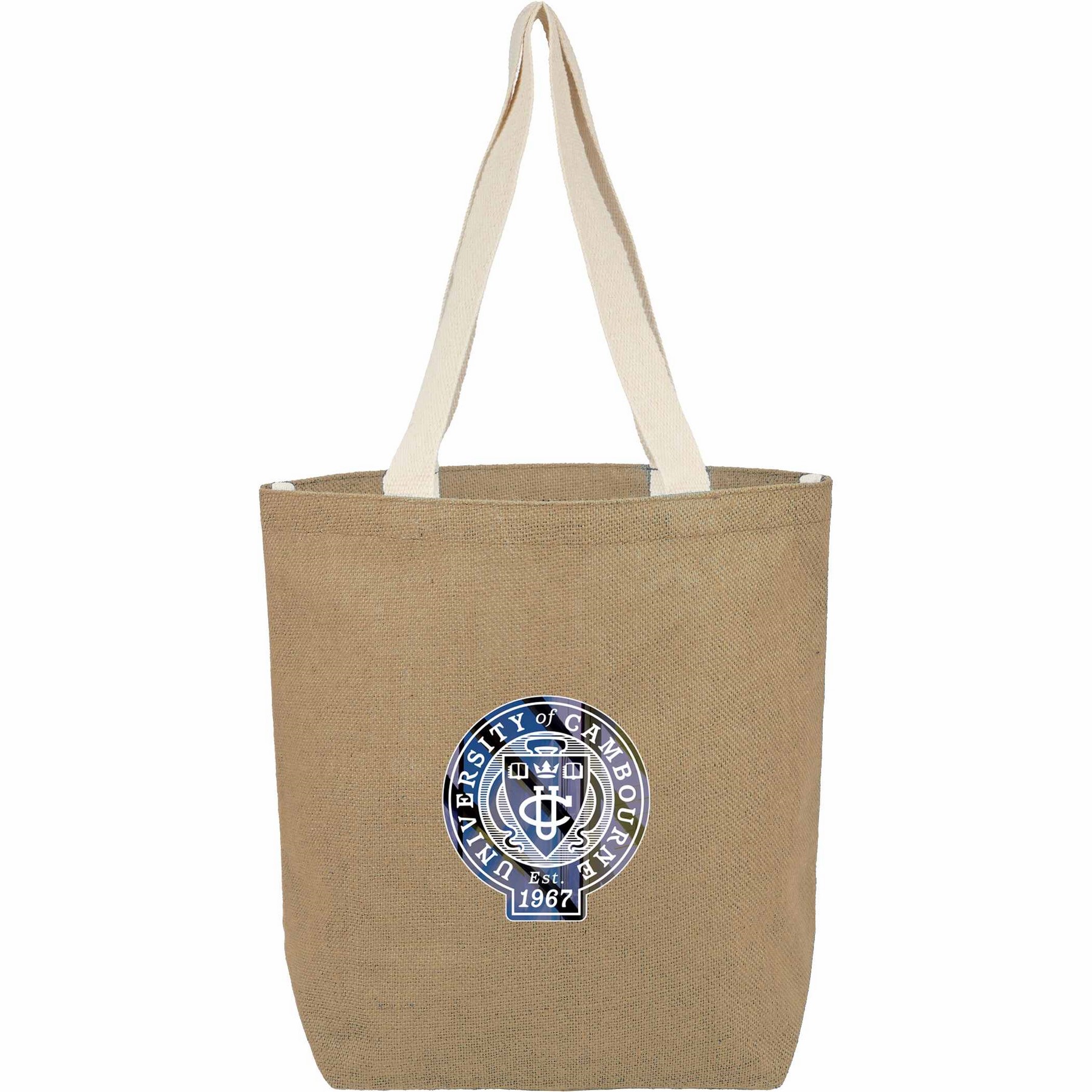 Sol Jute Classic Shopper Tote 1