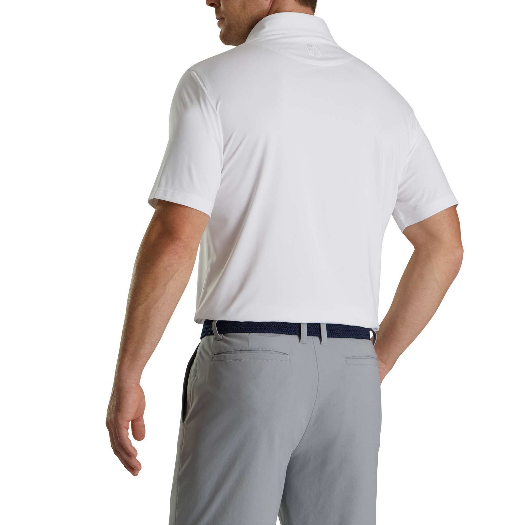 FootJoy Men's Solid Lisle Polo 2