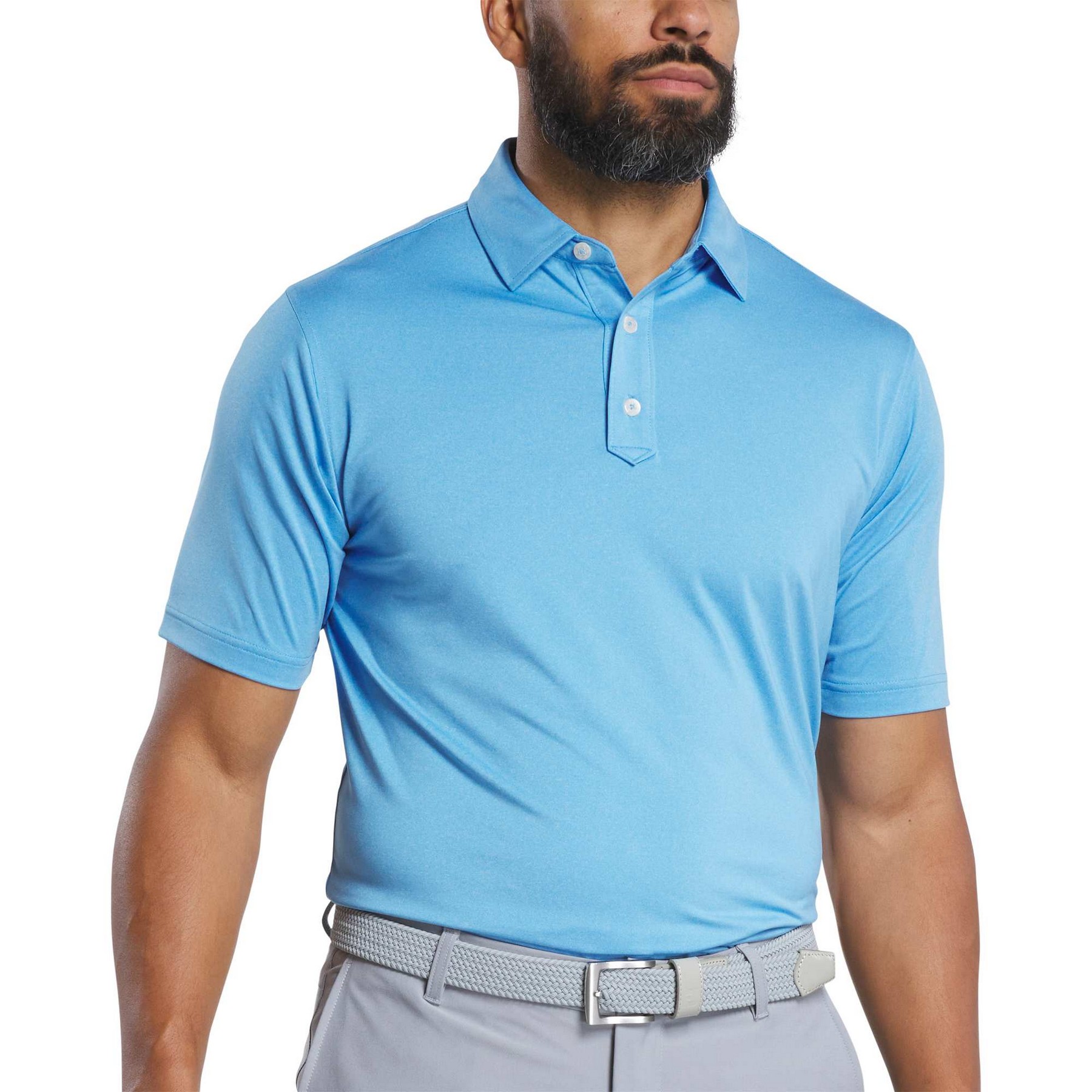 FootJoy Men's Solid Lisle Polo 2