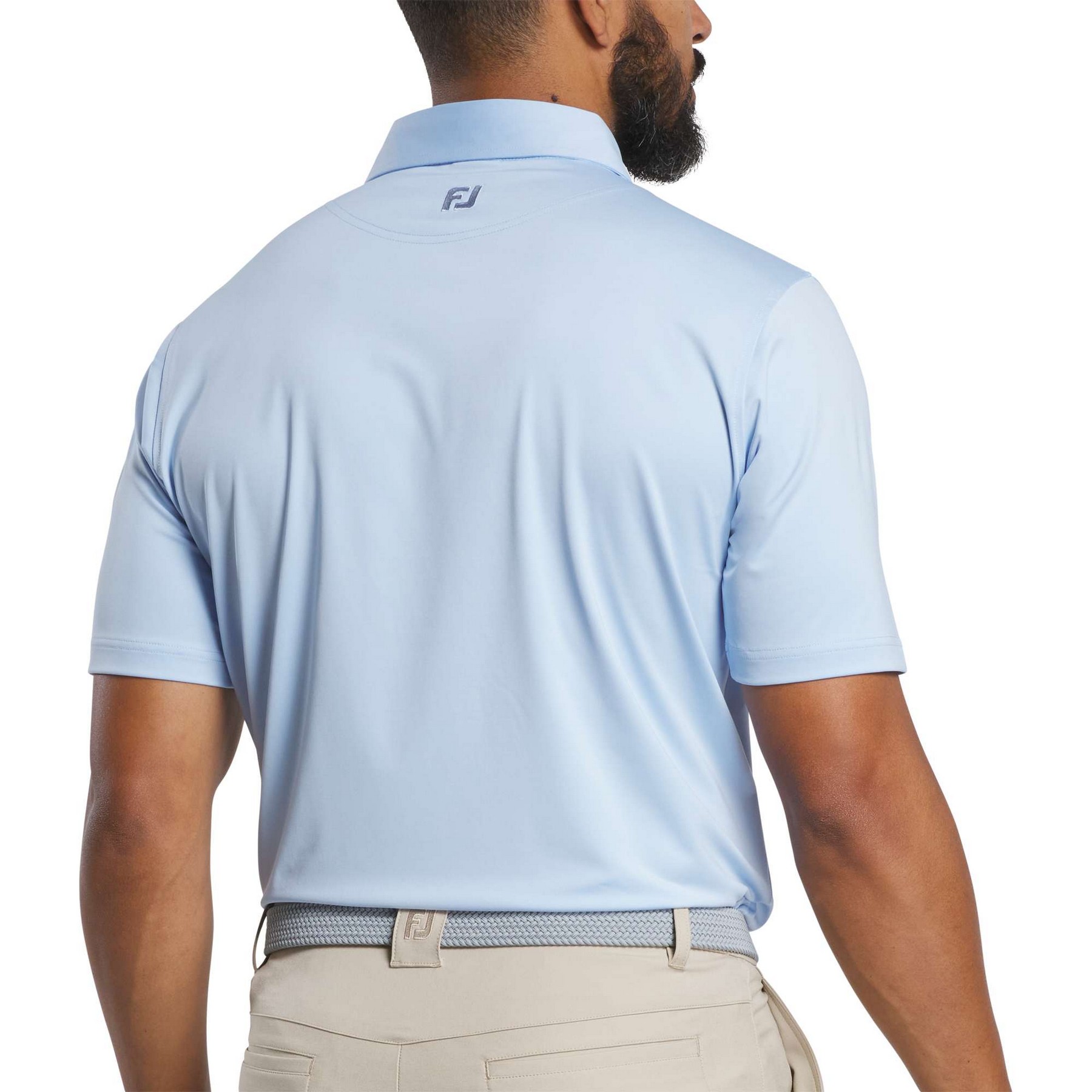 FootJoy Men's Solid Lisle Polo 2