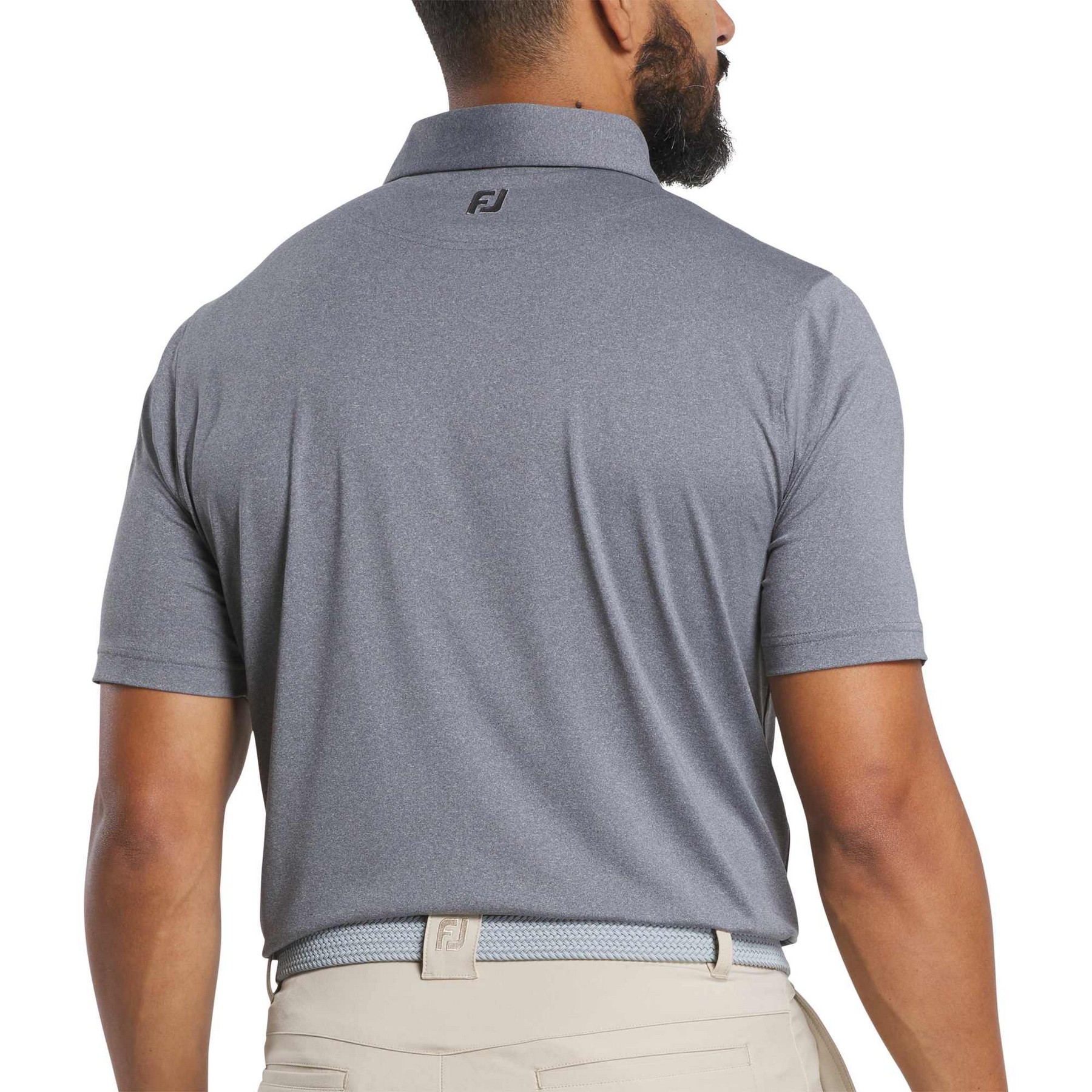 FootJoy Men's Solid Lisle Polo 2
