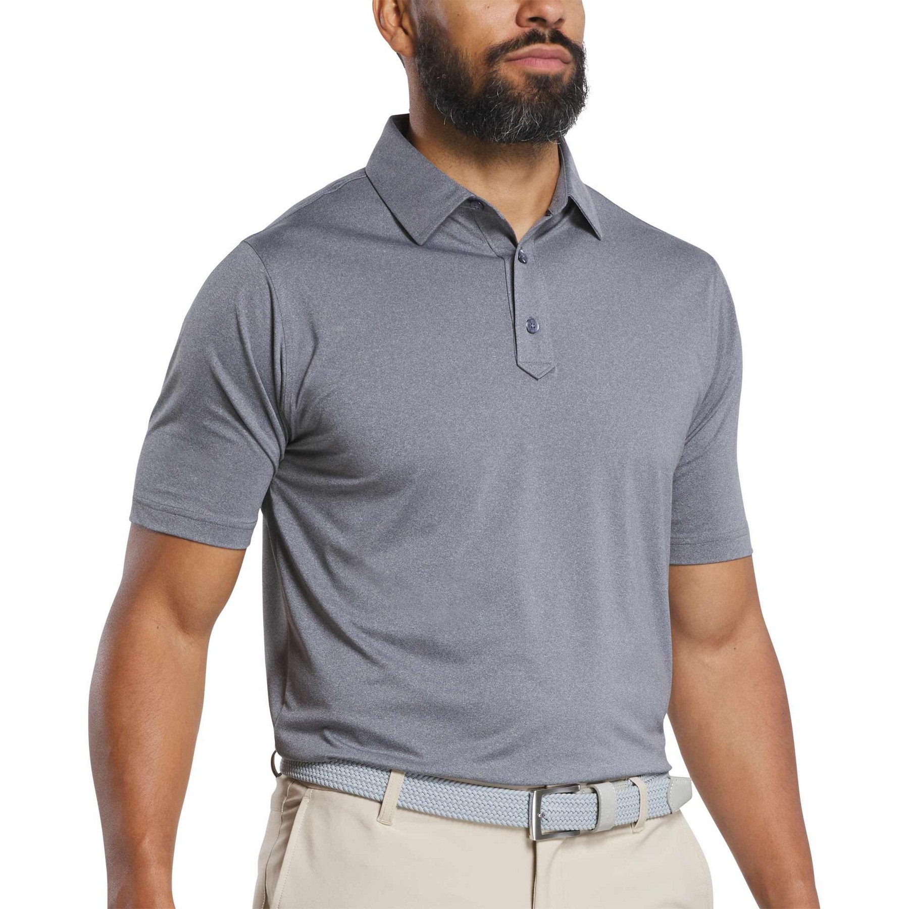 FootJoy Men's Solid Lisle Polo 2
