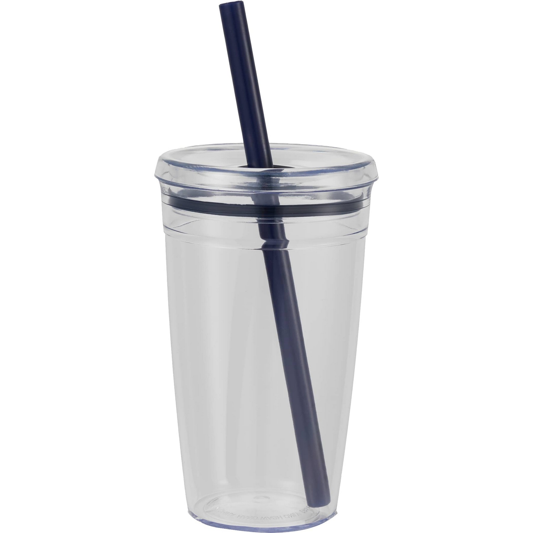 Anna Recycled Acrylic Tumbler w/ Straw 15oz 1