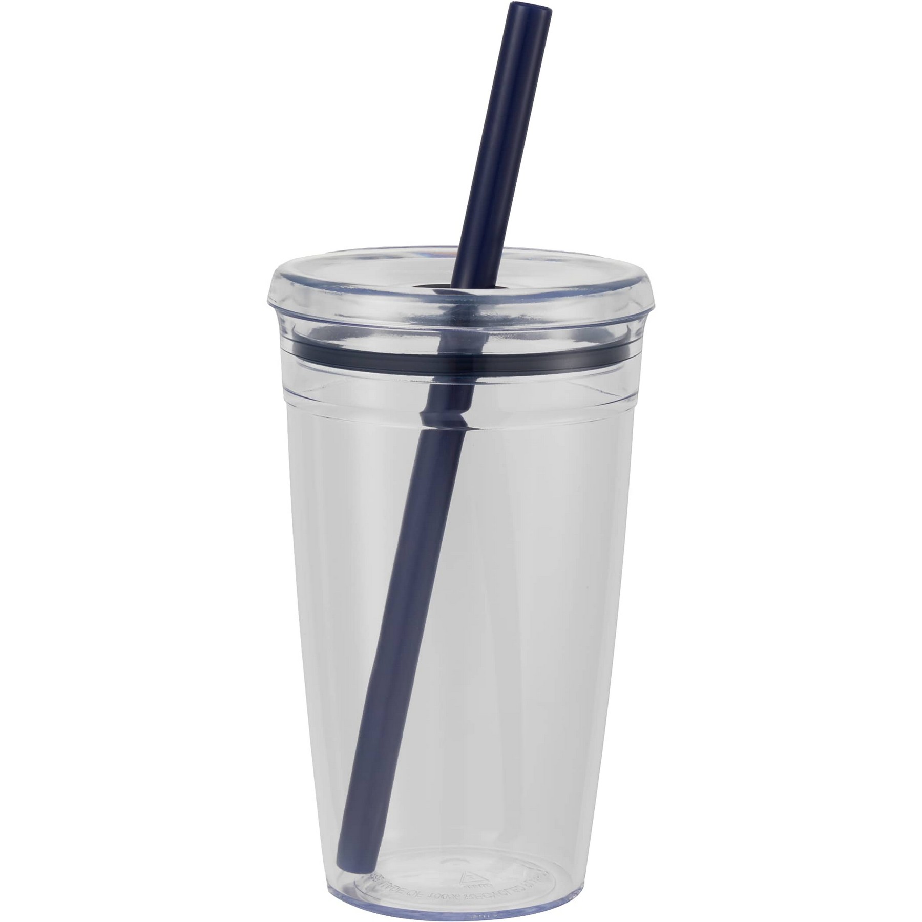 Anna Recycled Acrylic Tumbler w/ Straw 15oz 1