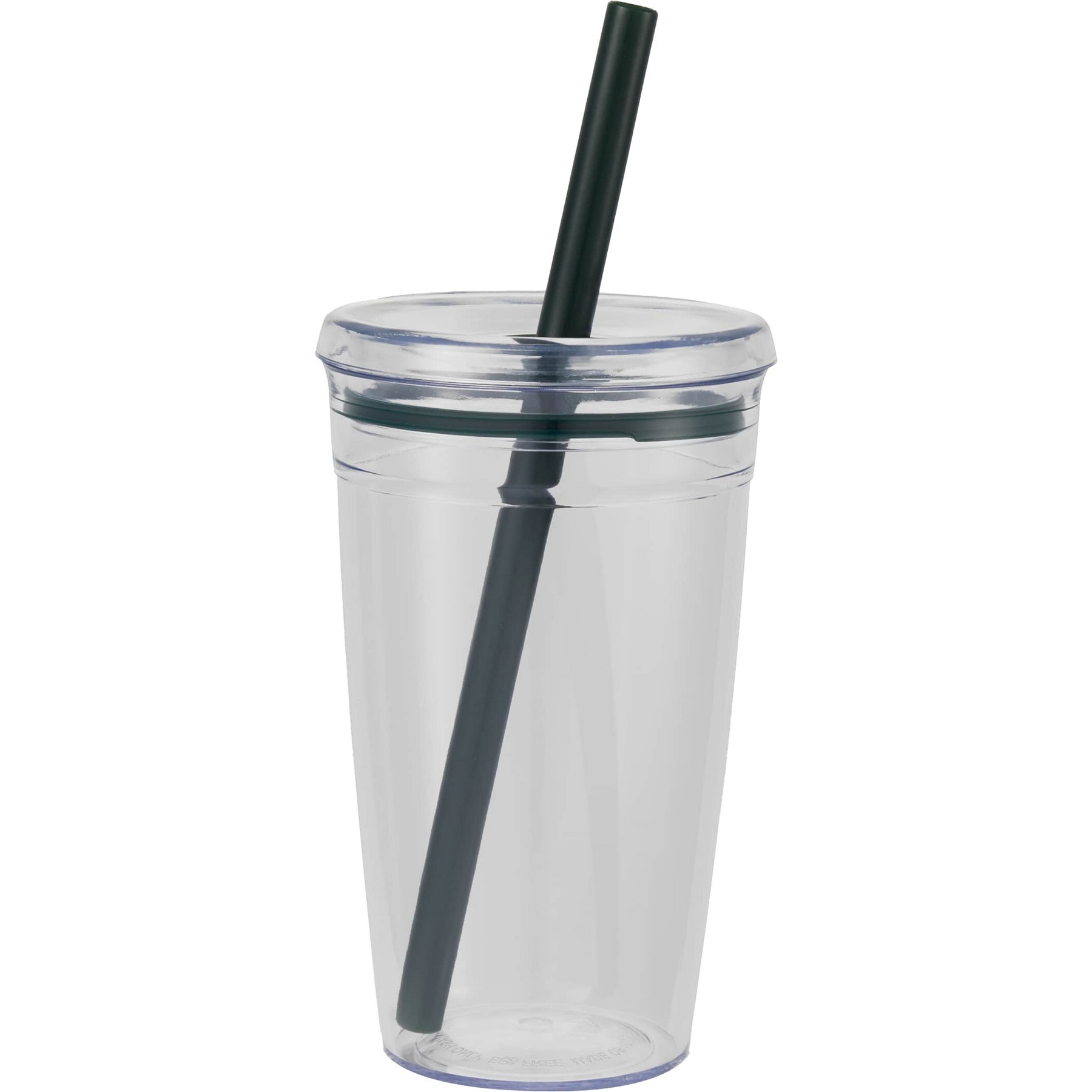 Anna Recycled Acrylic Tumbler w/ Straw 15oz 1