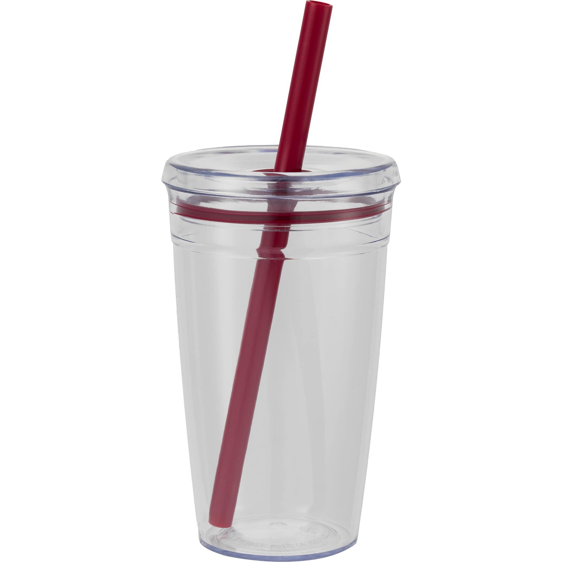 Anna Recycled Acrylic Tumbler w/ Straw 15oz 1