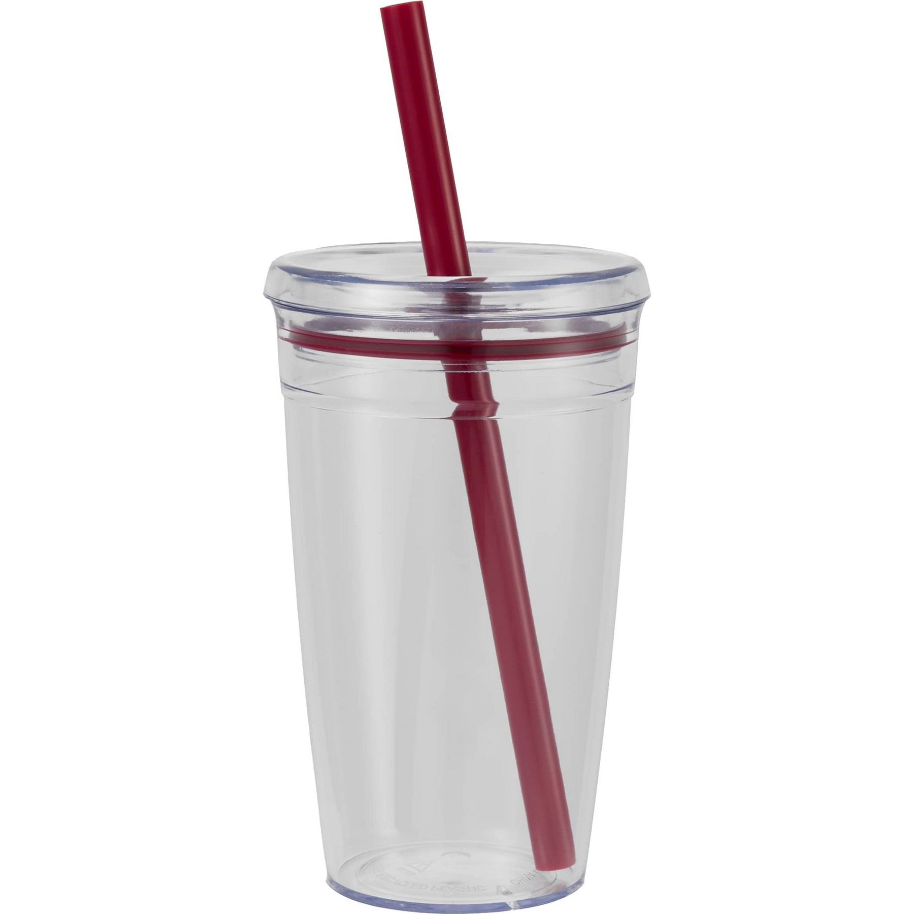 Anna Recycled Acrylic Tumbler w/ Straw 15oz 1