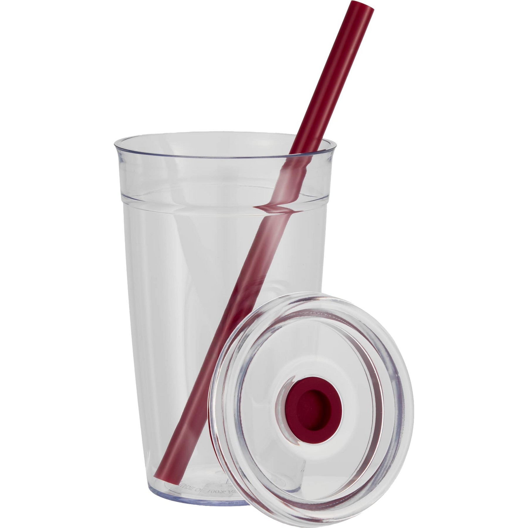 Anna Recycled Acrylic Tumbler w/ Straw 15oz 1