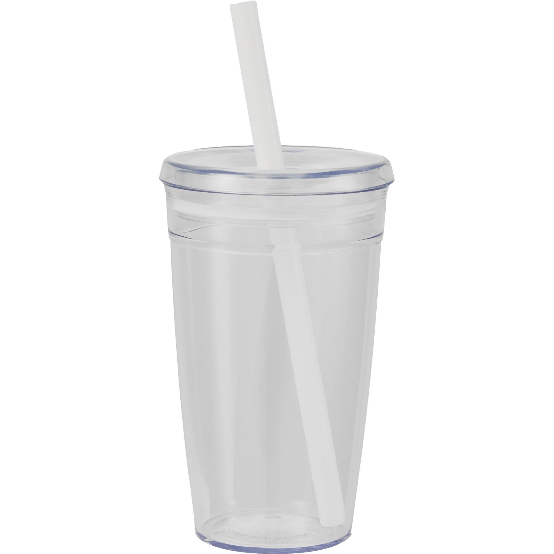 Anna Recycled Acrylic Tumbler w/ Straw 15oz 1