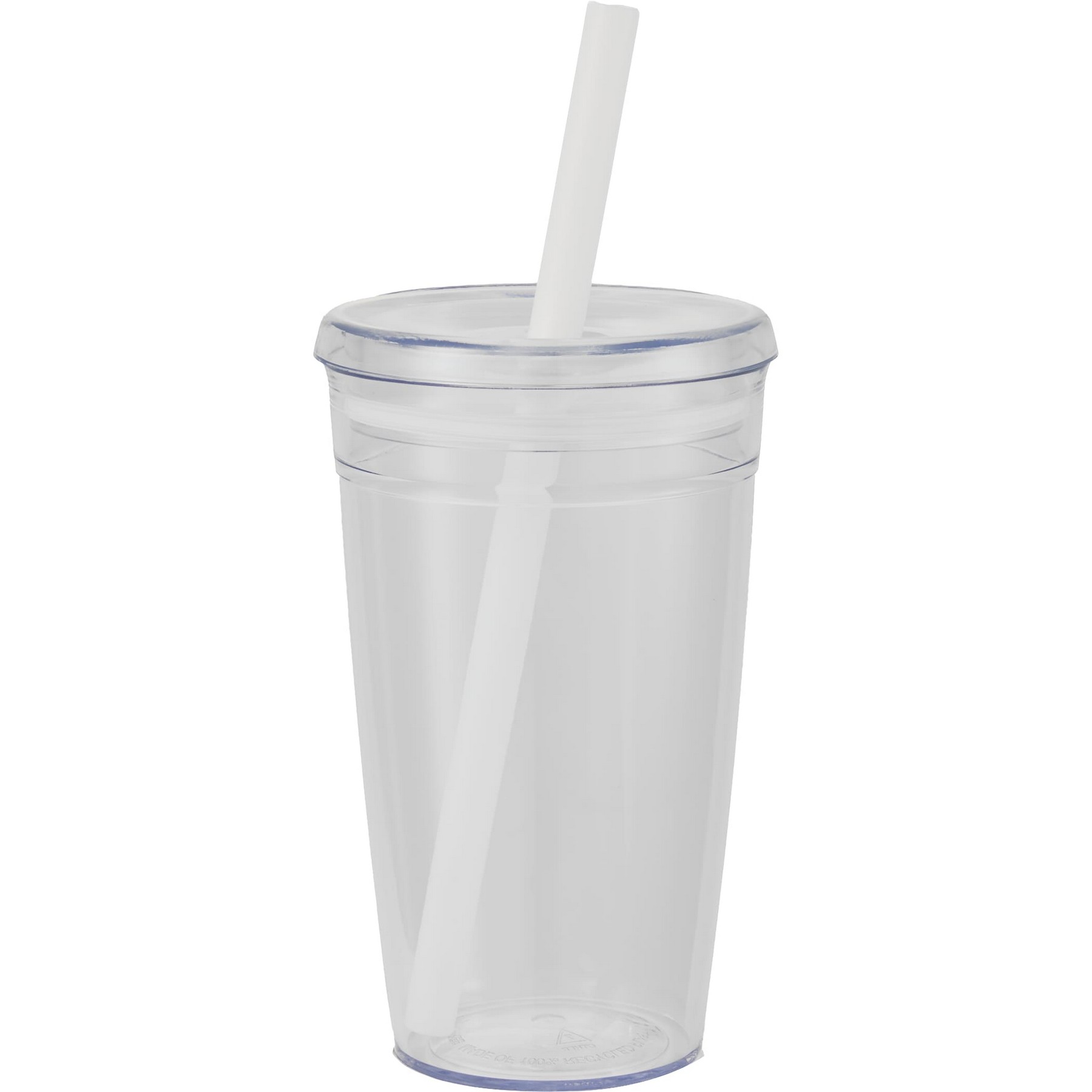 Anna Recycled Acrylic Tumbler w/ Straw 15oz 1