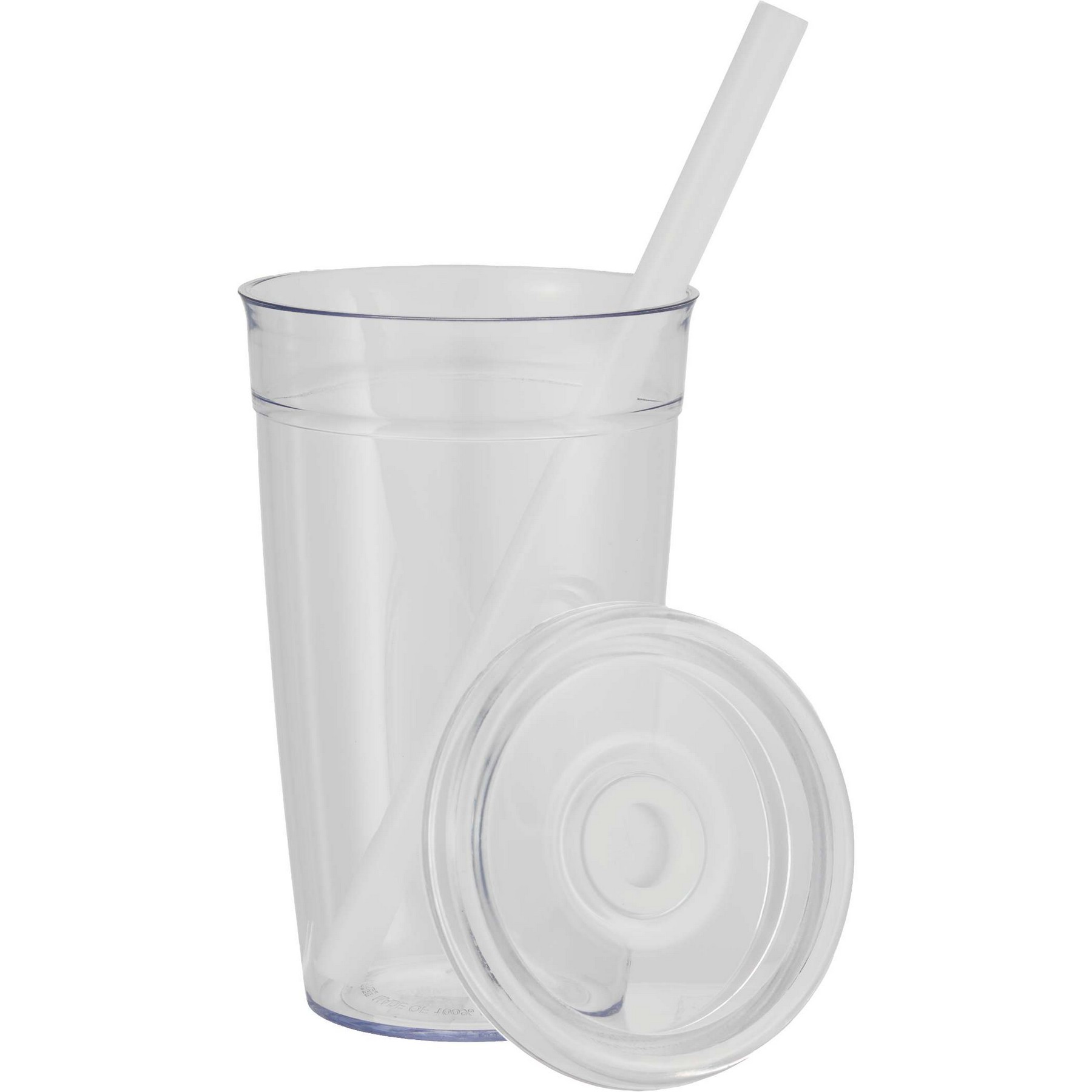 Anna Recycled Acrylic Tumbler w/ Straw 15oz 1