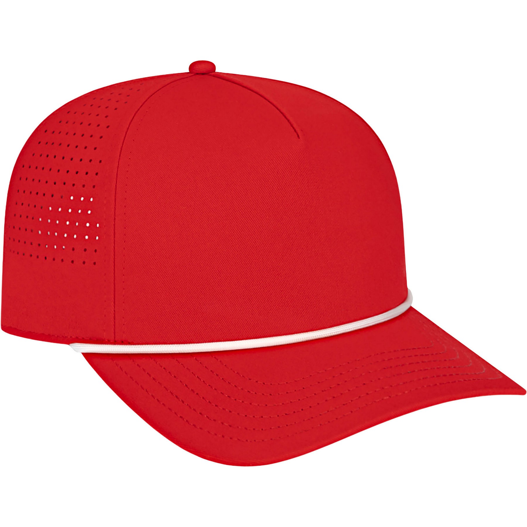Cap America Summit Perforated Cap with Rope 2