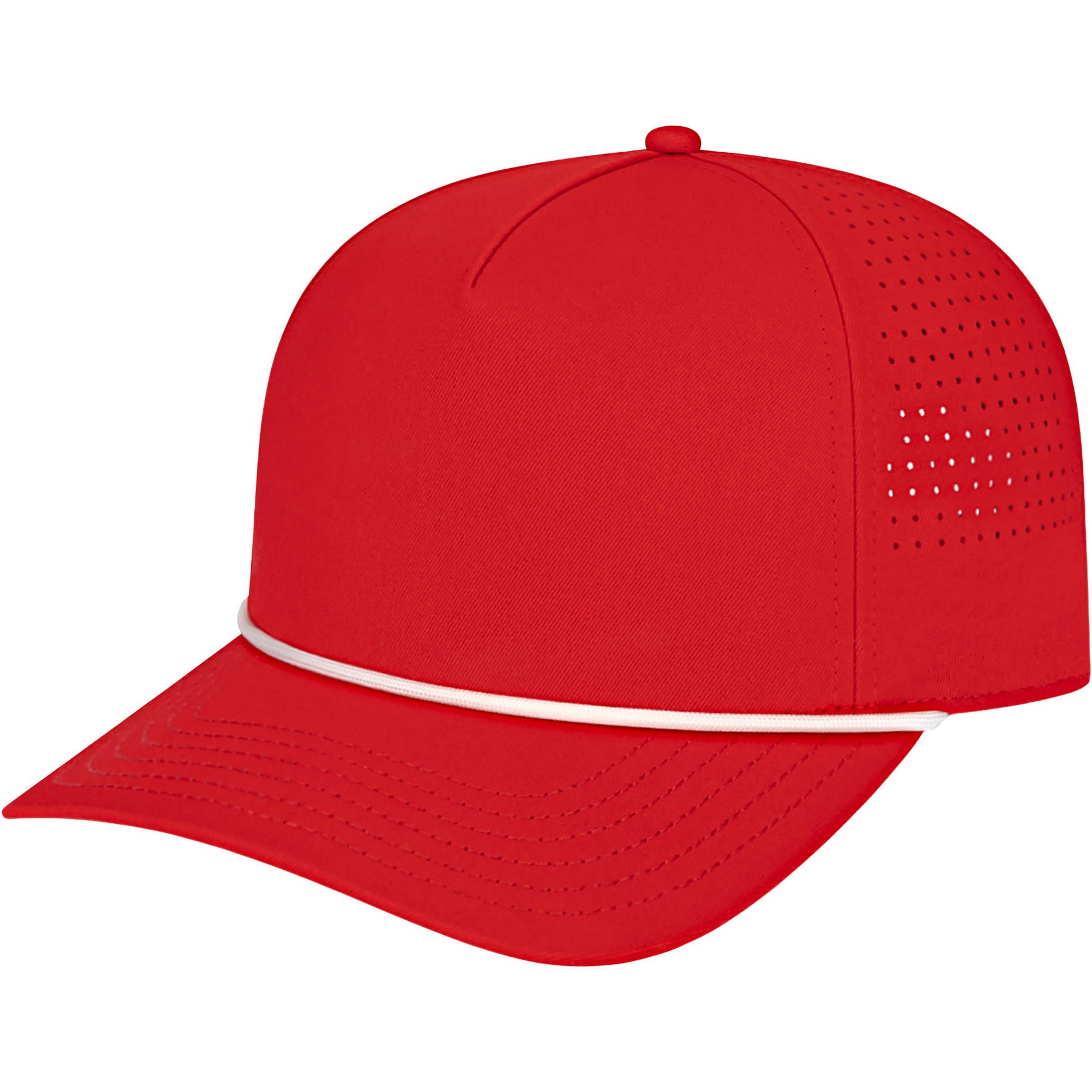 Cap America Summit Perforated Cap with Rope 2